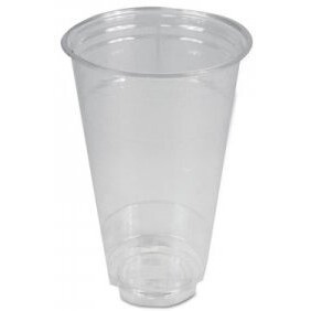 BWK 24 oz Clear Plastic Pet Cold Cups