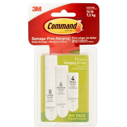 Command  Assorted Picture Hanging Strips