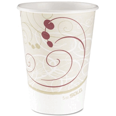 Deerfield Printed Paper Hot Cups - Multi Color - 12 oz