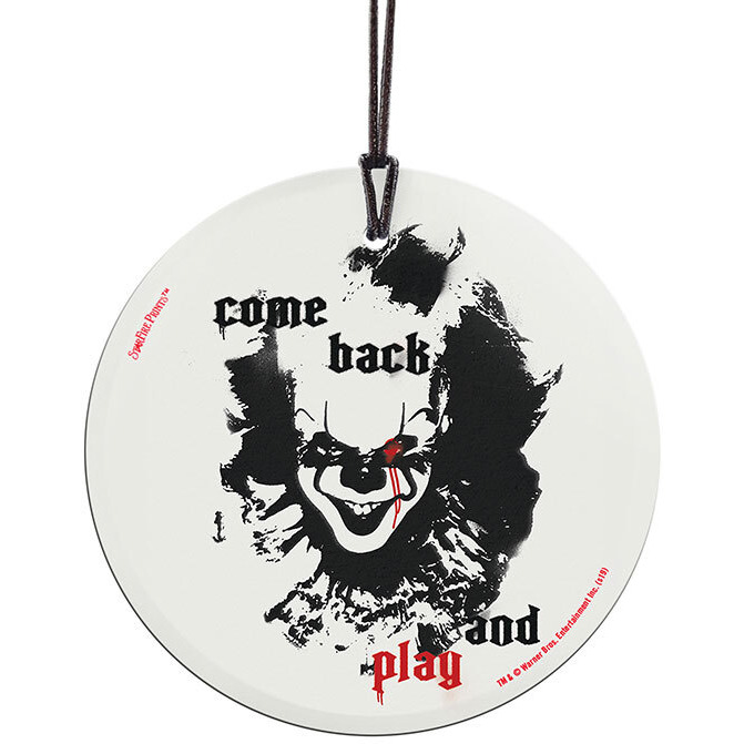 IT Chapter 2 Come Back & Play StarFire Prints Hanging Glass