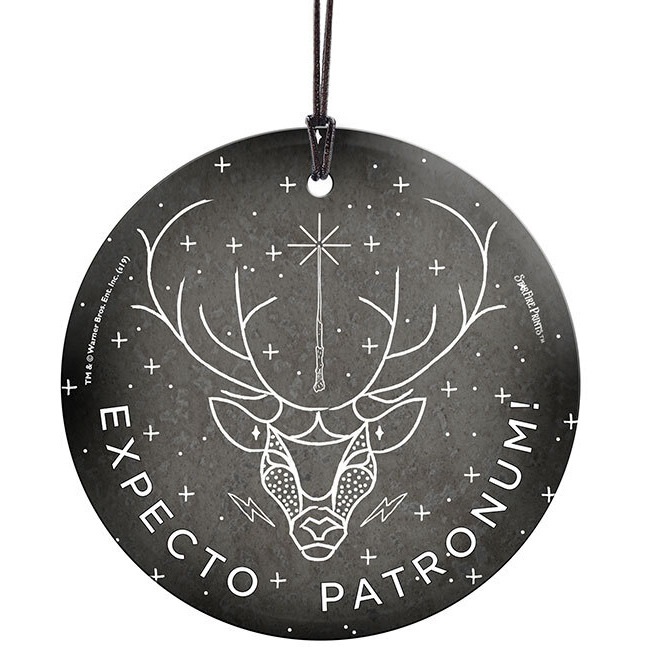 Harry Potter Stag Patronus StarFire Prints Hanging Glass