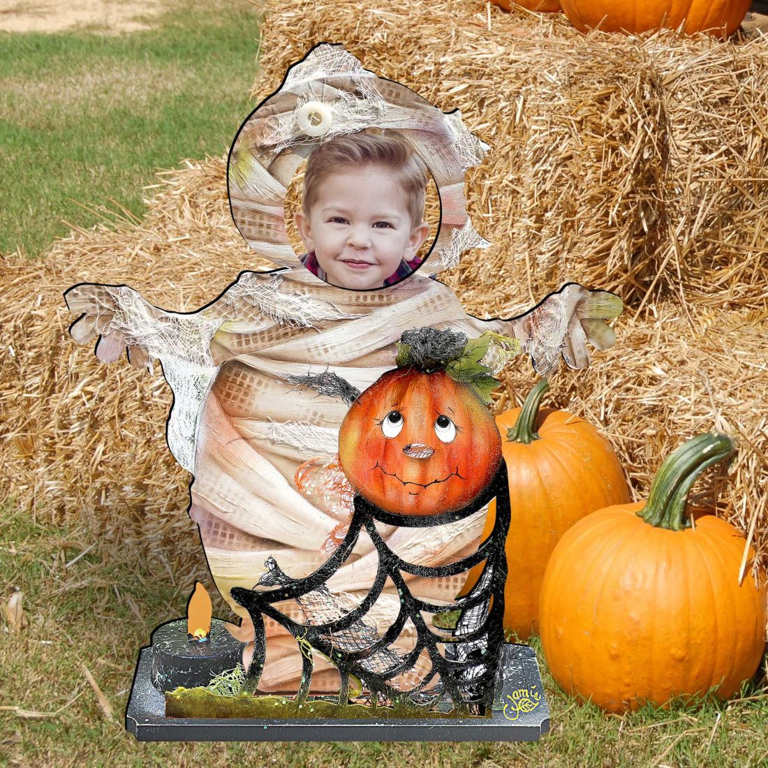 32 x 26 in. Mummy Halloween Outdoor Decor