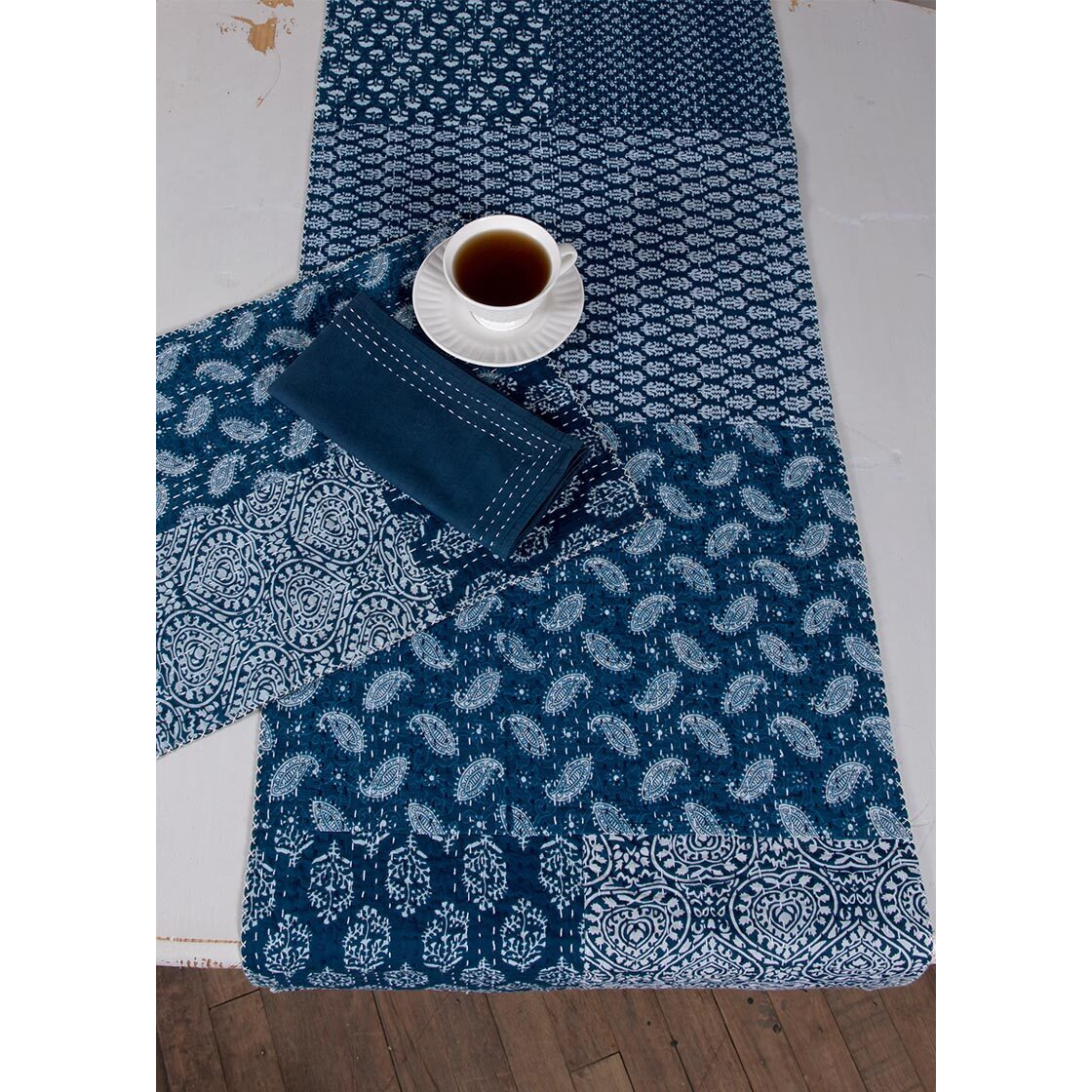 20 x 60 in. True Blue Table Runner