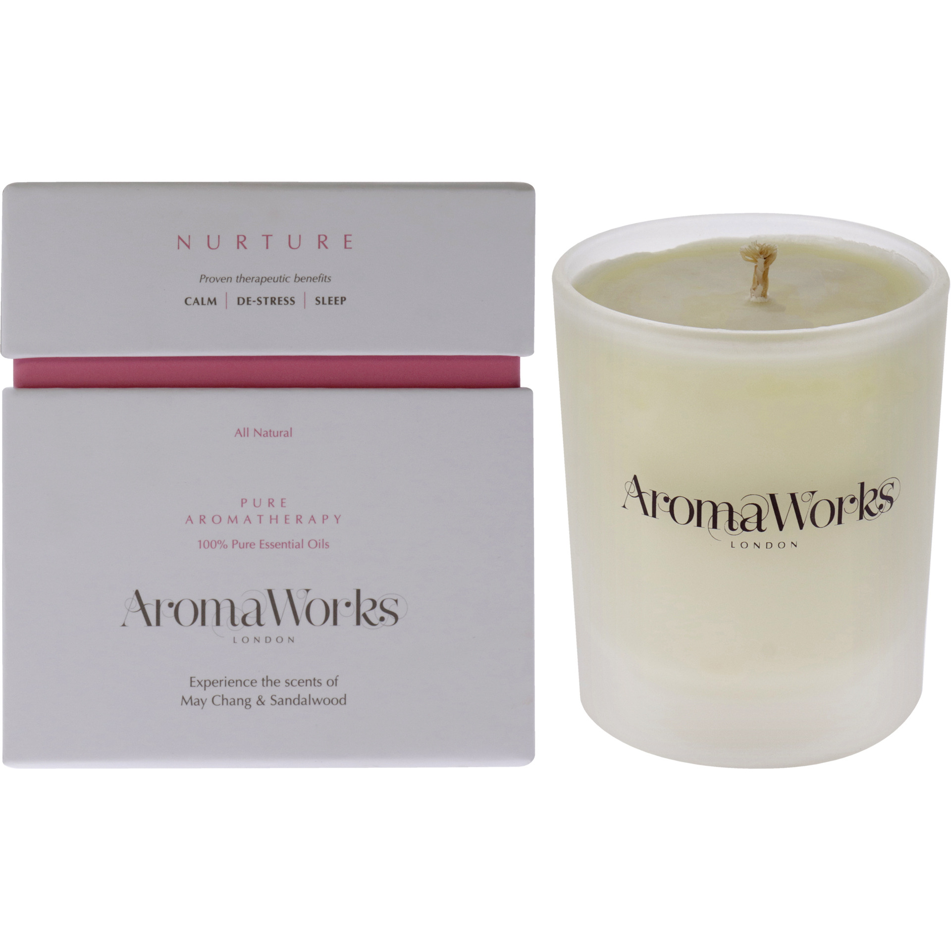 Nurture Candle by Aromaworks for Unisex - 7.76 oz Candle