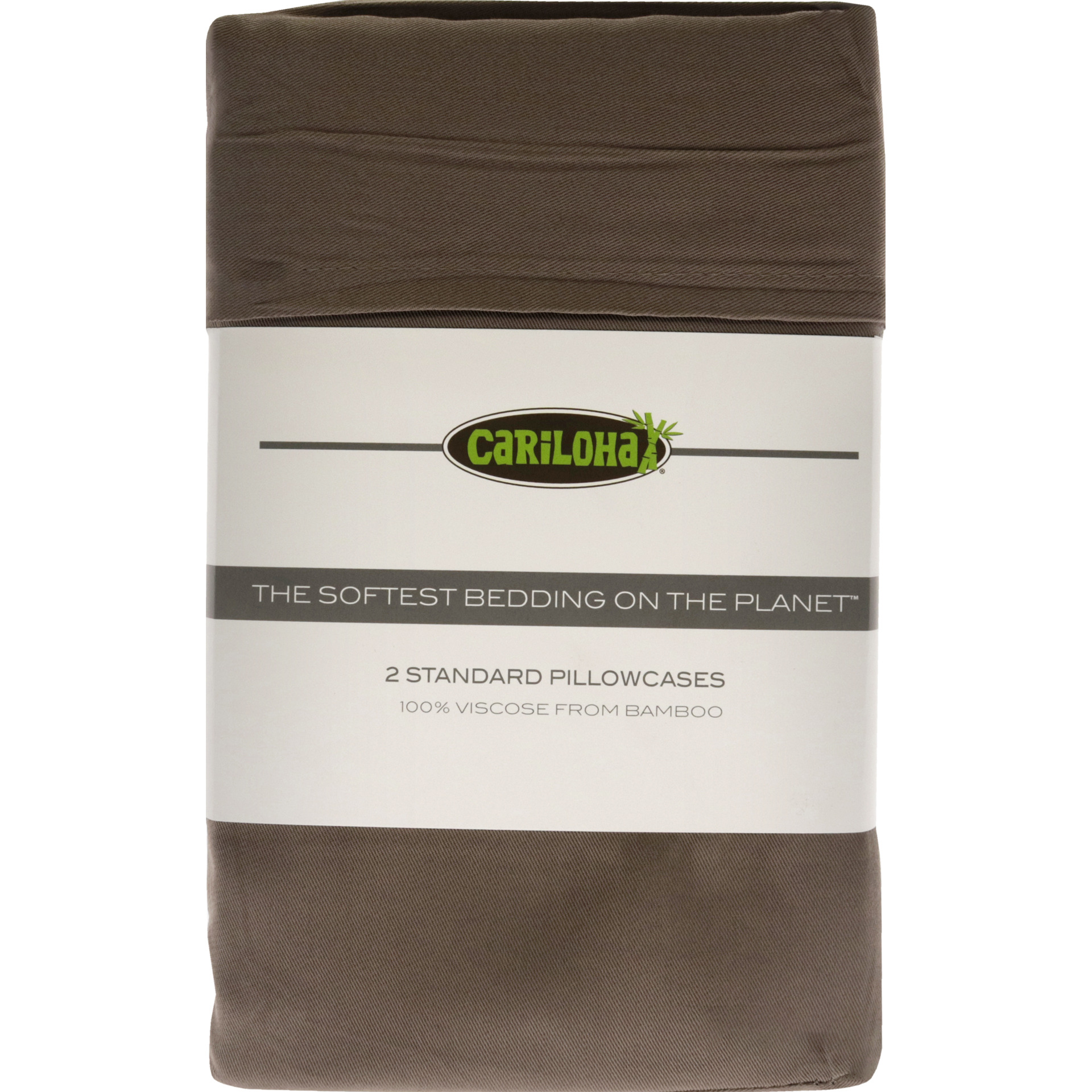 Classic Bamboo Pillowcase Set - Beach Linen-Standard by Cariloha for Unisex - 2 Pc Pillowcase
