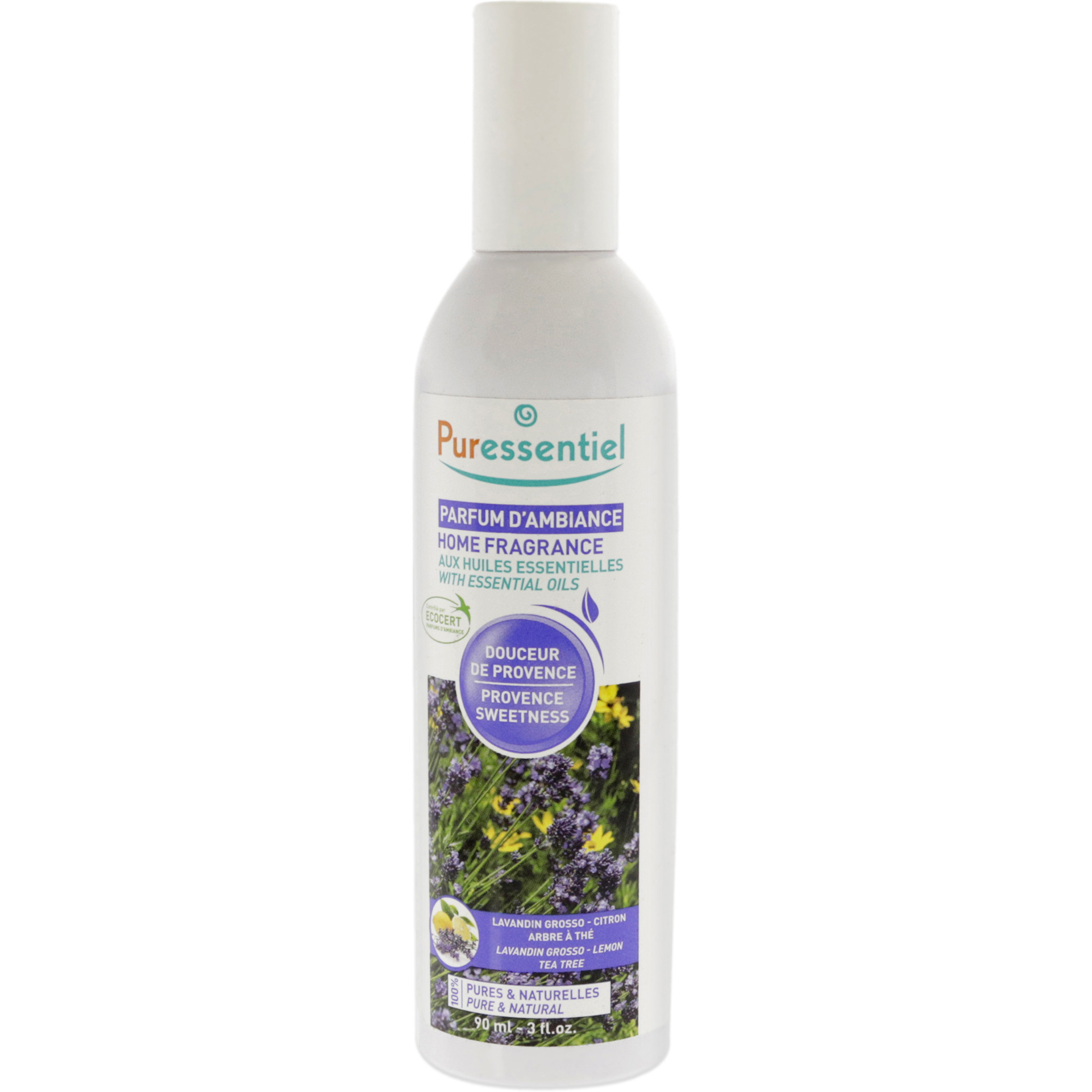 Home Fragrance With Essential Oils - Provence Sweetness by Puressentiel for Unisex - 3 oz Spray