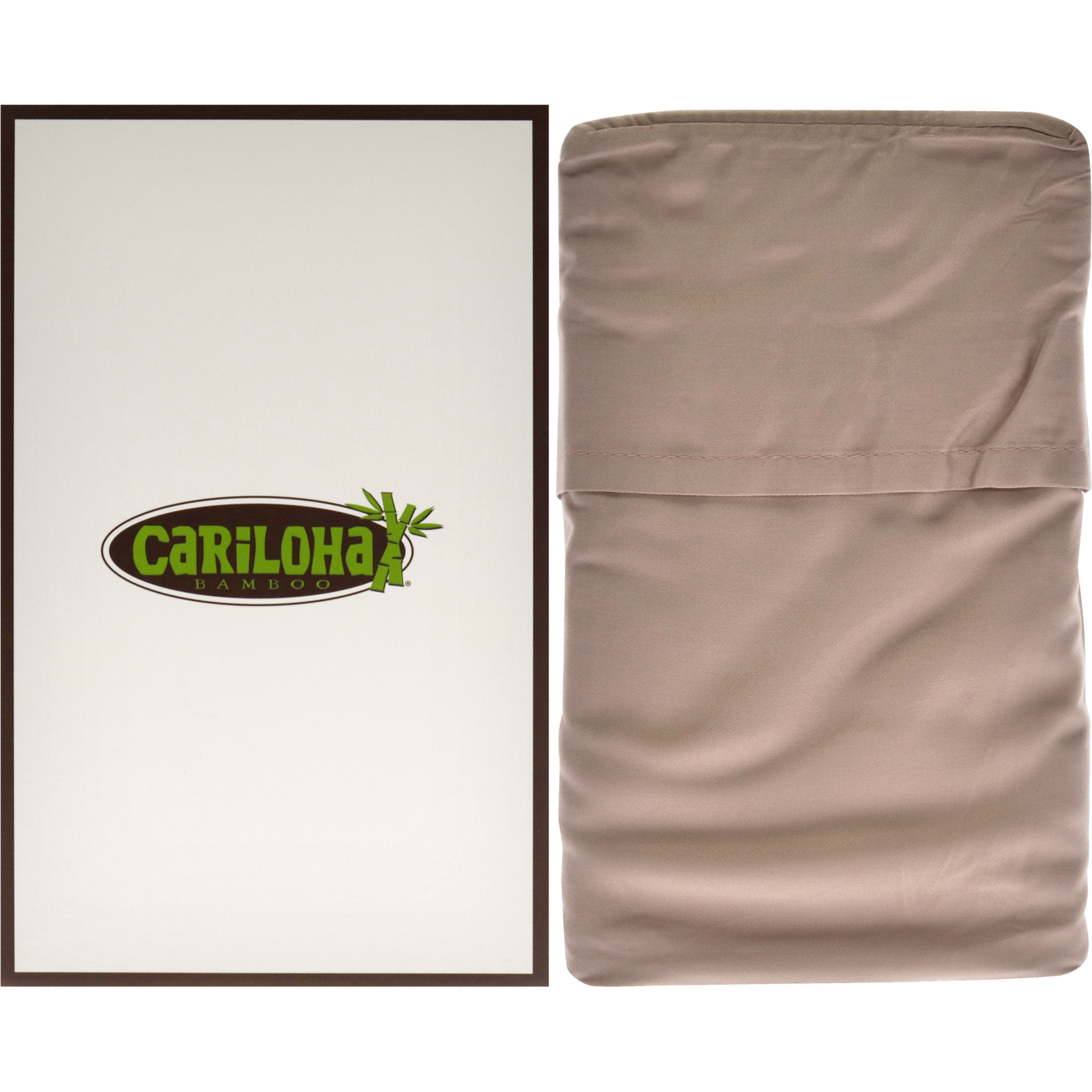 Resort Bamboo Pillowcase Set - Blush-Standard by Cariloha for Unisex - 2 Pc Pillowcase