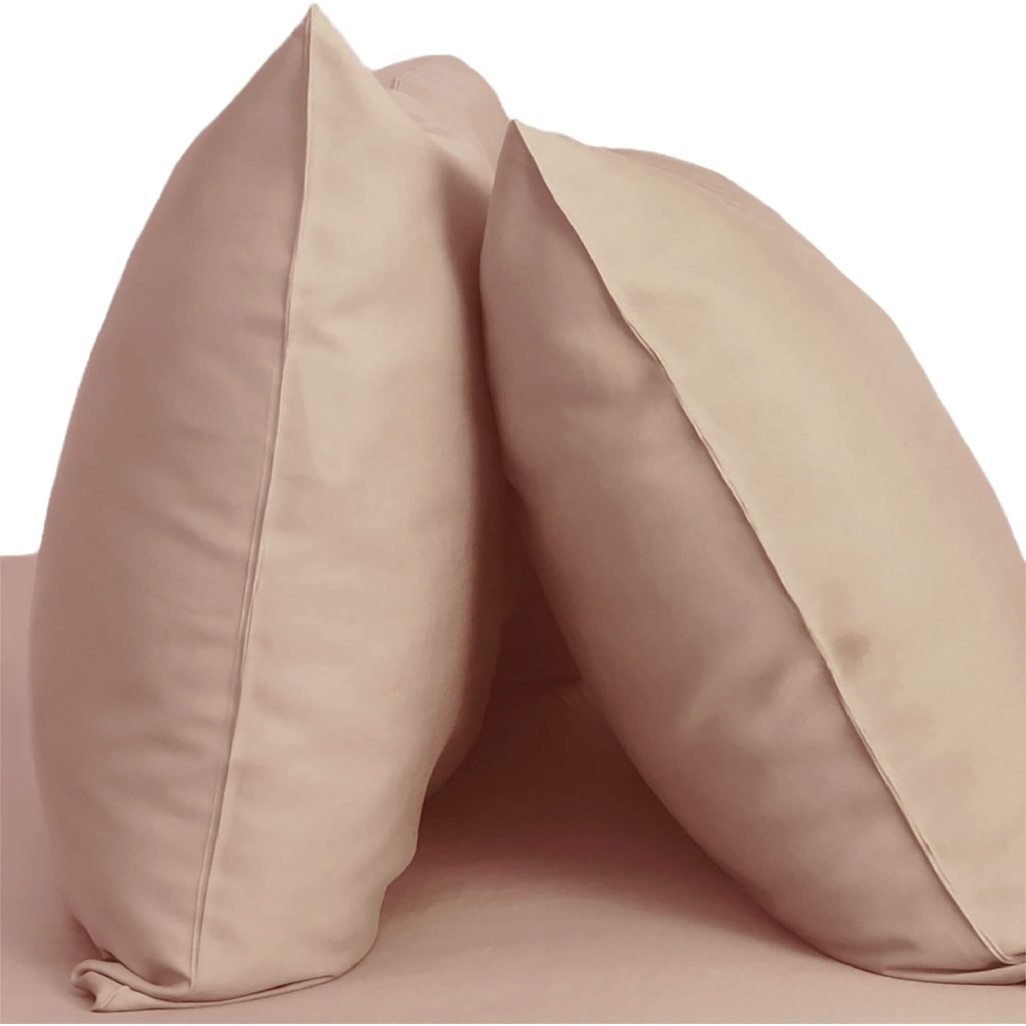 Resort Bamboo Pillowcase Set - Blush-Standard by Cariloha for Unisex - 2 Pc Pillowcase