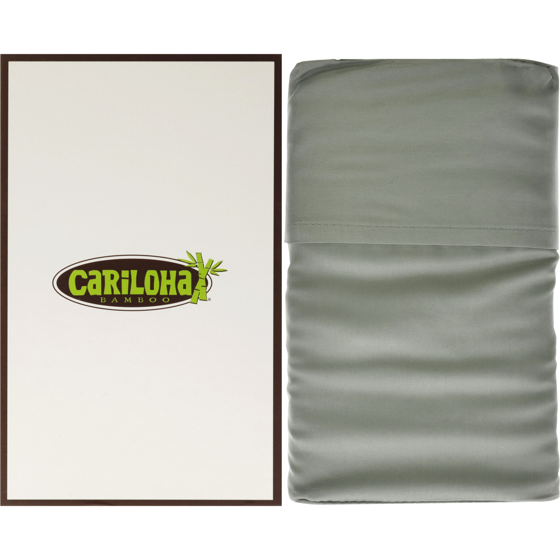 Resort Bamboo Pillowcase Set - Ocean Mist-Standard by Cariloha for Unisex - 2 Pc Pillowcase