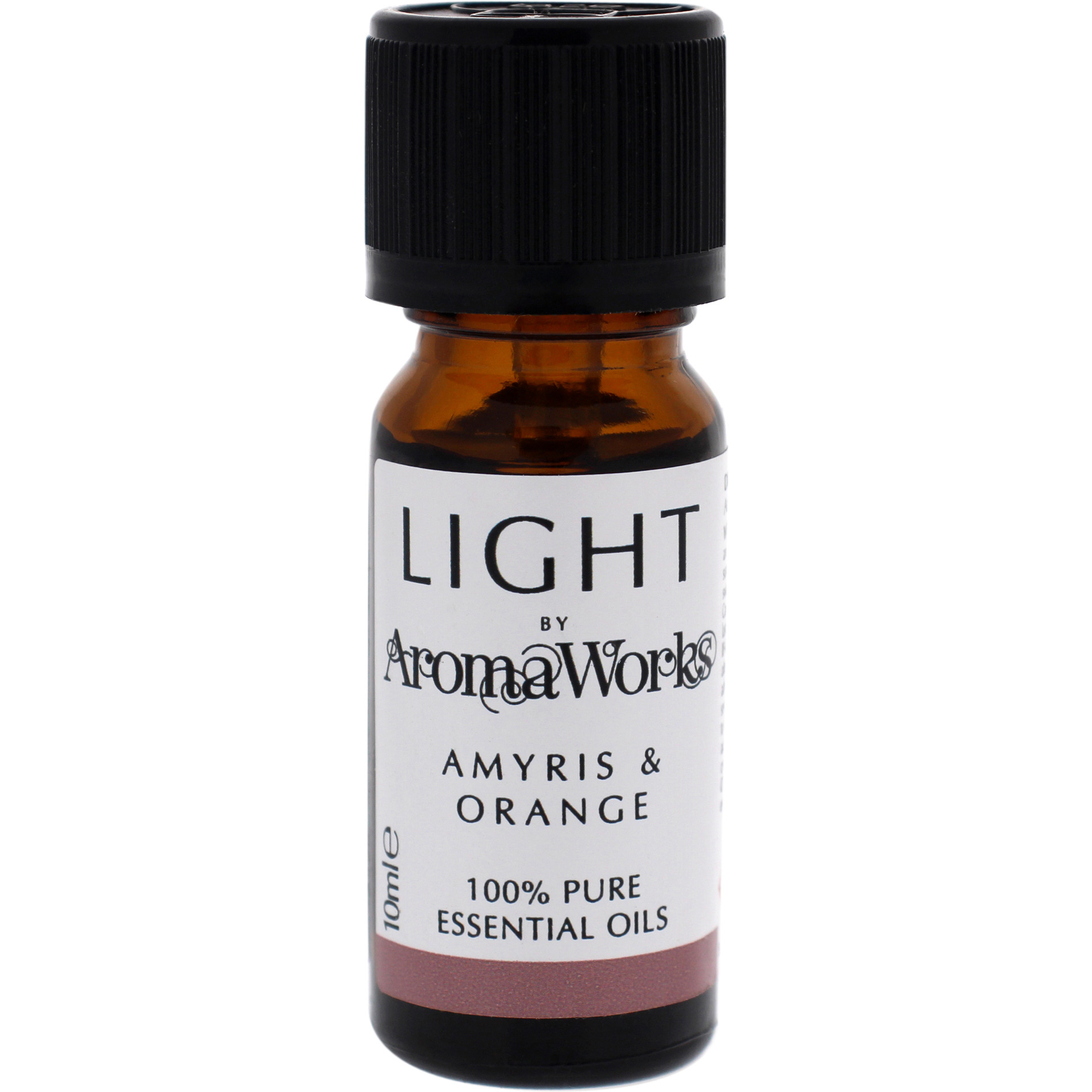 Light Essential Oil - Amyris and Orange by Aromaworks for Unisex - 0.33 oz Oil