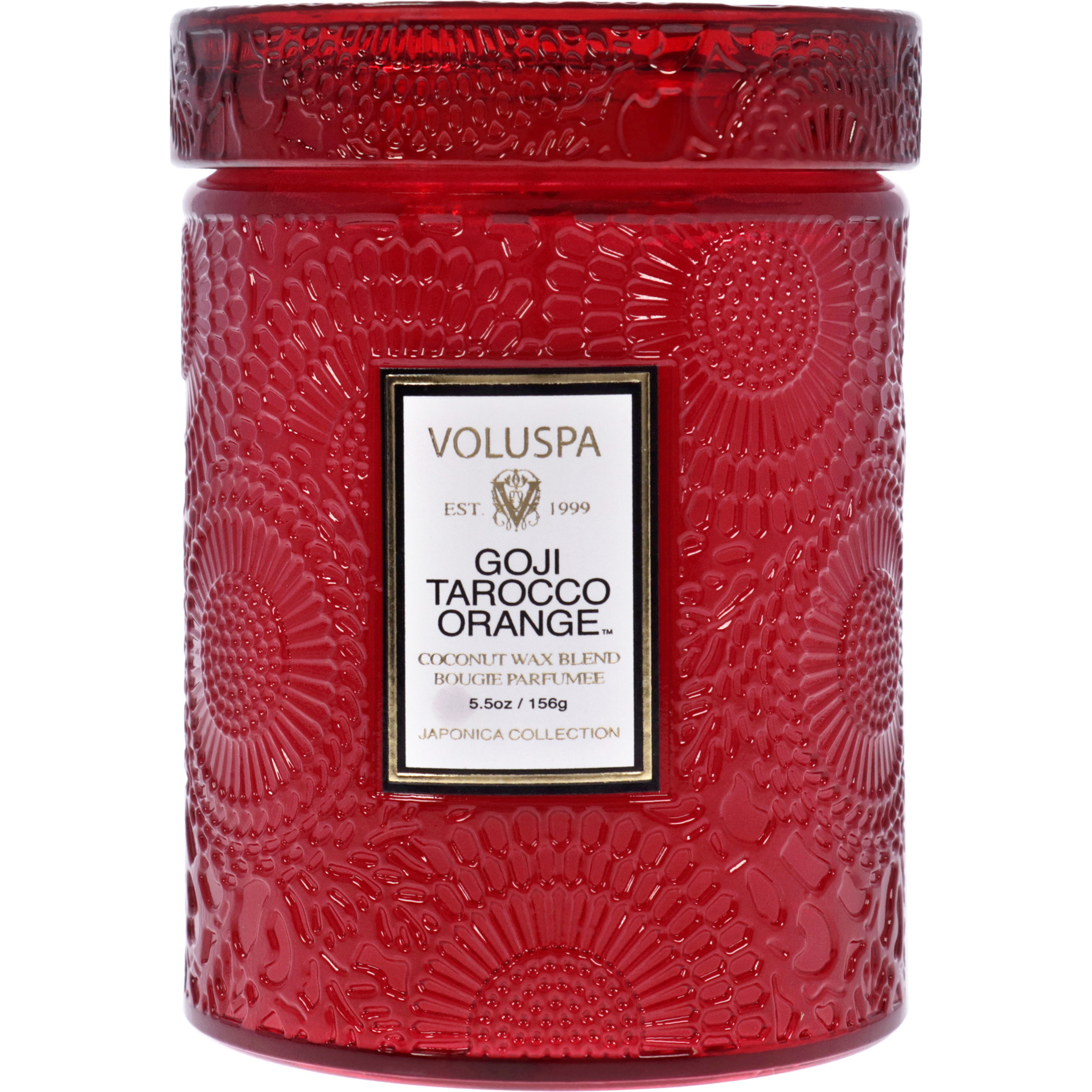 Goji Tarocco Orange - Small by Voluspa for Unisex - 5.5 oz Candle