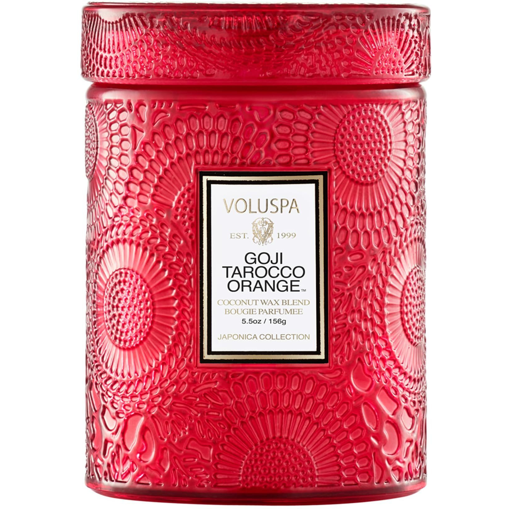 Goji Tarocco Orange - Small by Voluspa for Unisex - 5.5 oz Candle