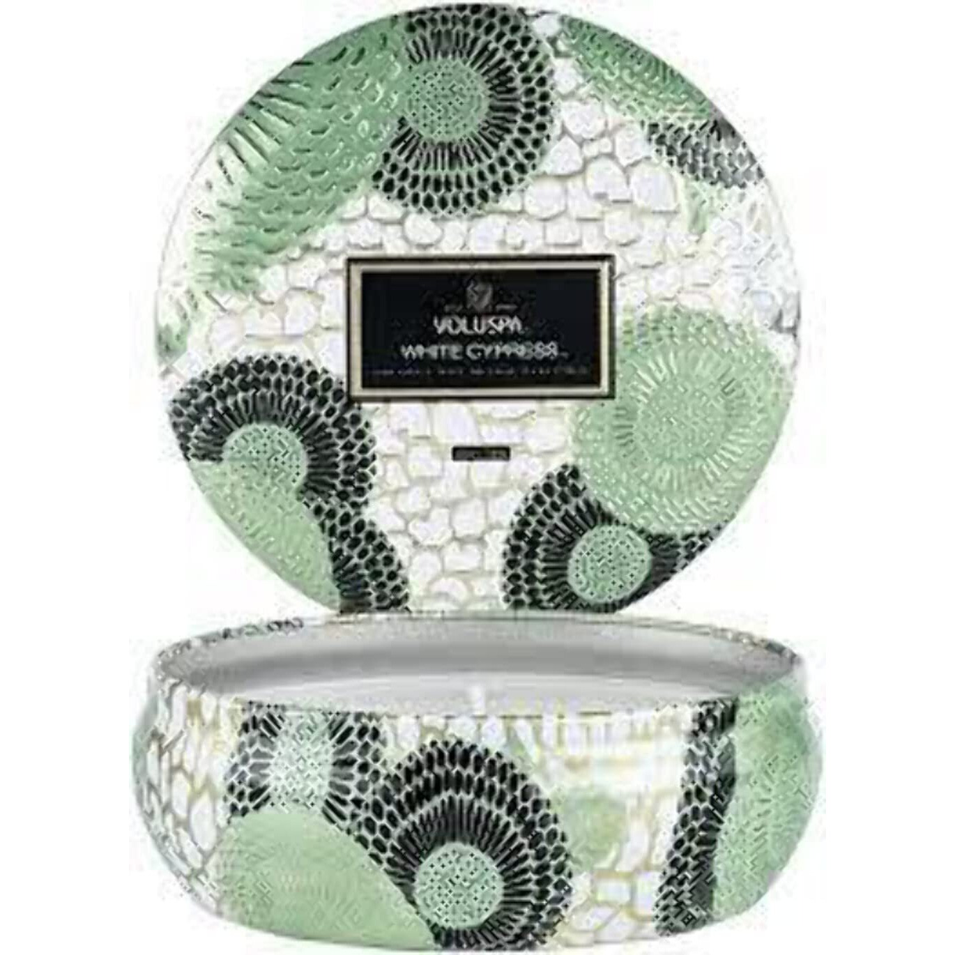 3 Wick Tin Candle - White Cypress by Voluspa for Unisex - 12 oz Candle