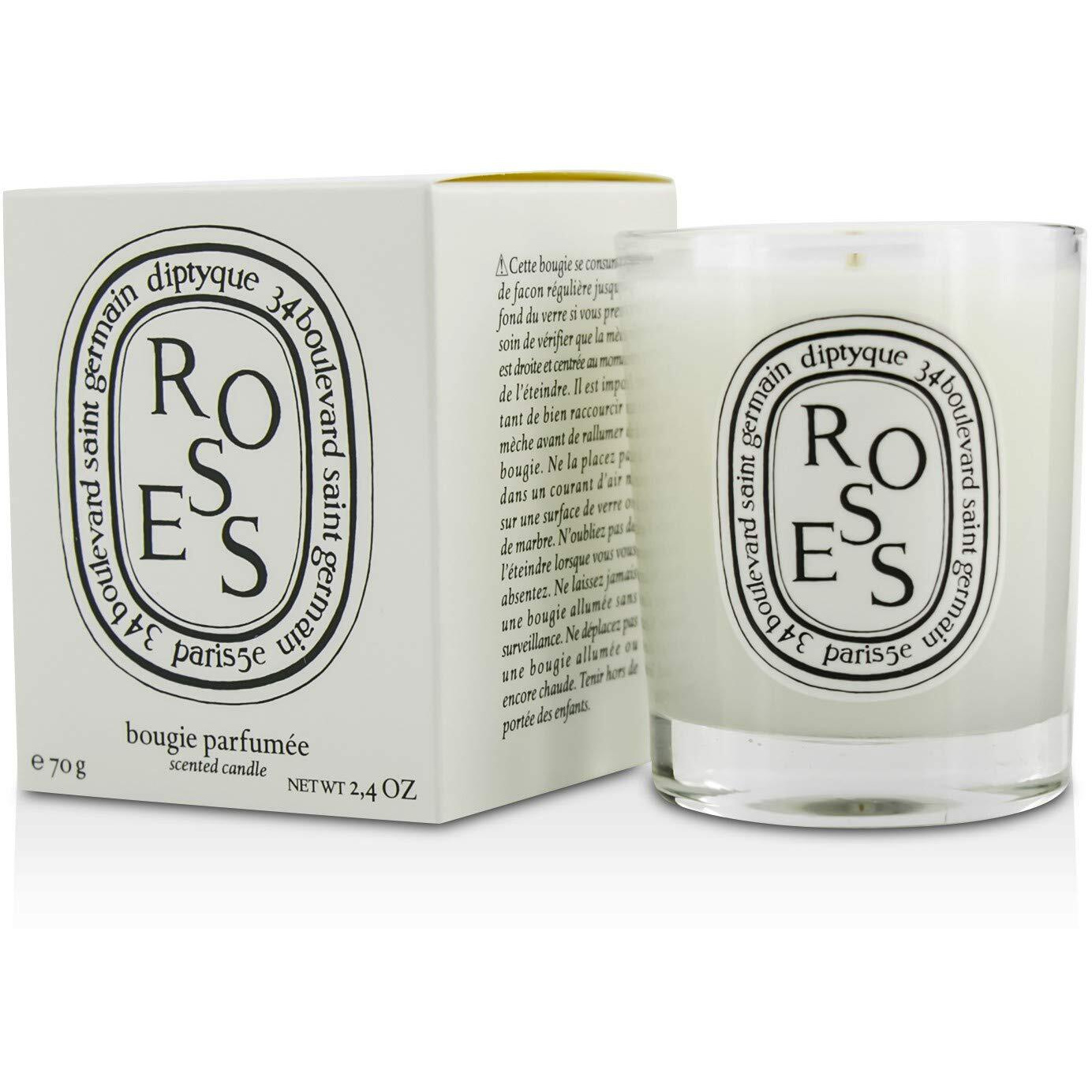 Roses Scented Candle by Diptyque for Unisex - 2.4 oz Candle
