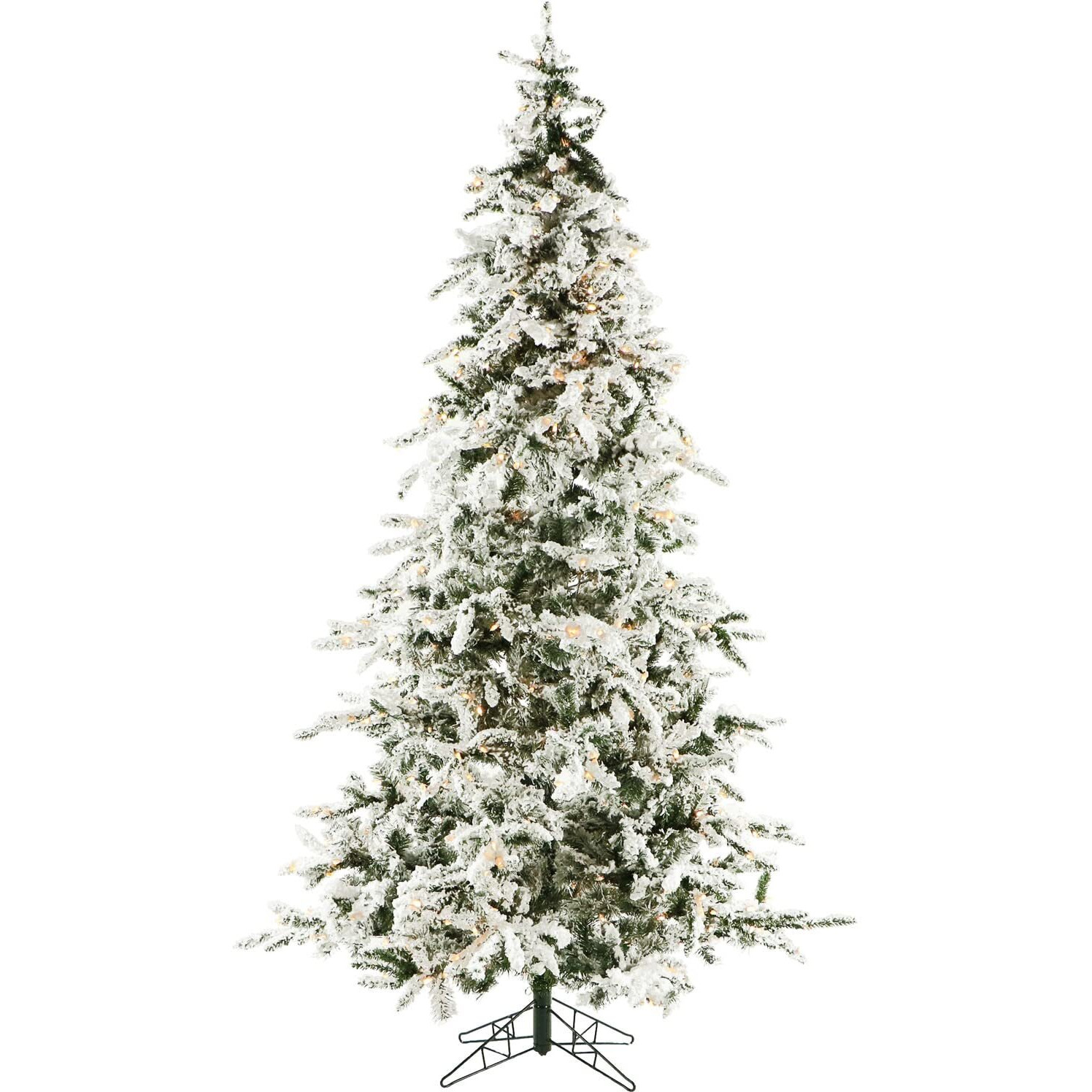 Christmas Time Norway Pine, 7.5' Green Christmas Tree, Smart Lights