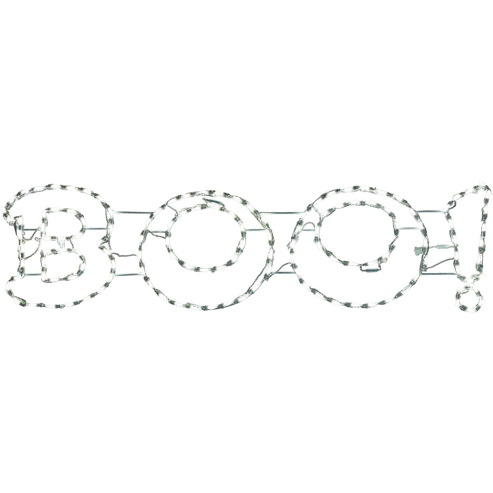 HHF LED &quotBOO" Sign, 63&quotx16"