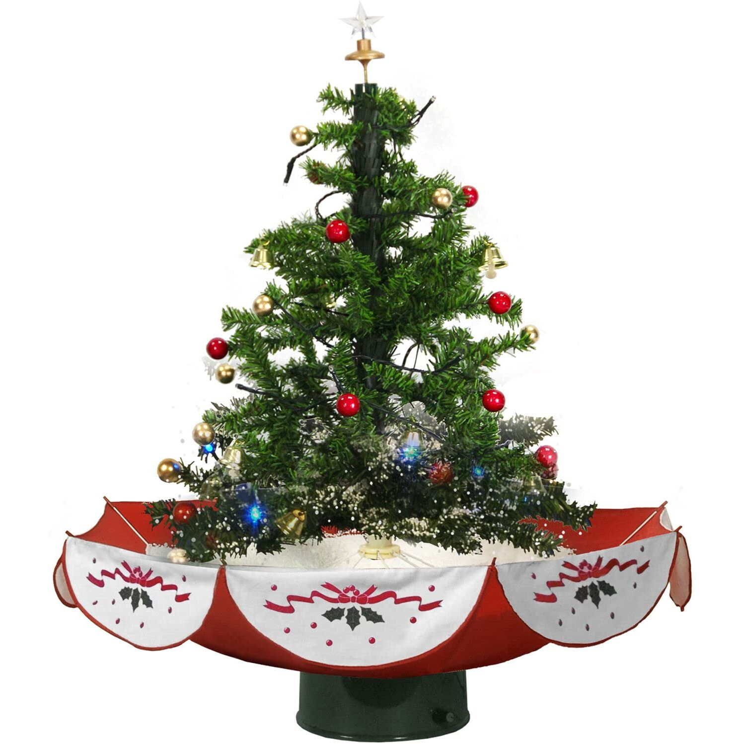 CT 29&quotH Snowy Tree with Star Topper