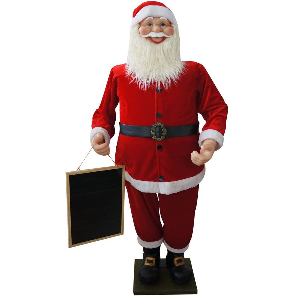 58in Santa holding Chalkboard, Music only