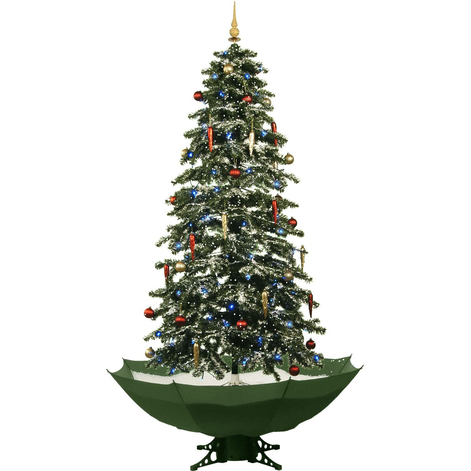 CT 67&quotH Snowy Tree with Green Base
