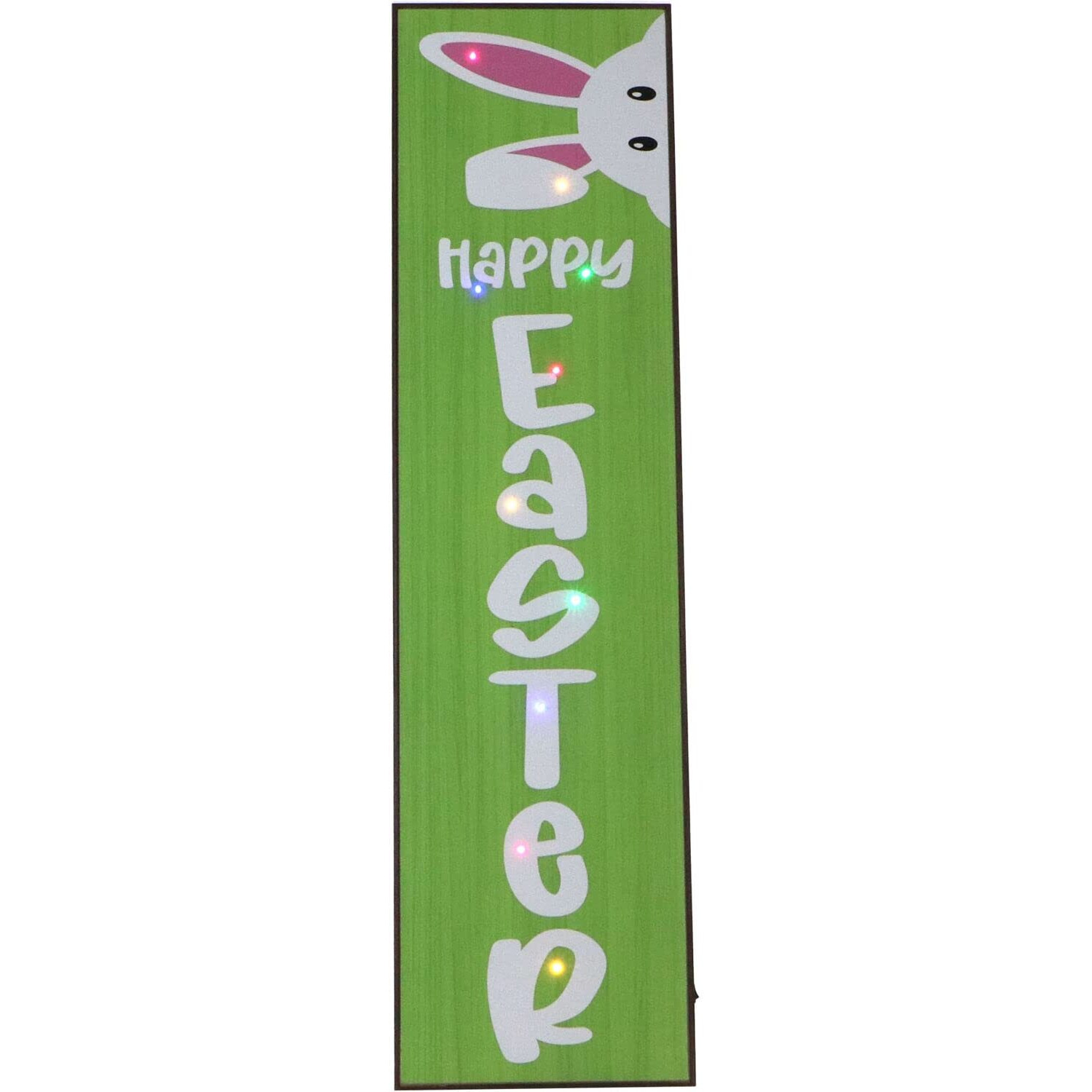 HAPPY EASTER 45" Porch Leaner with LED