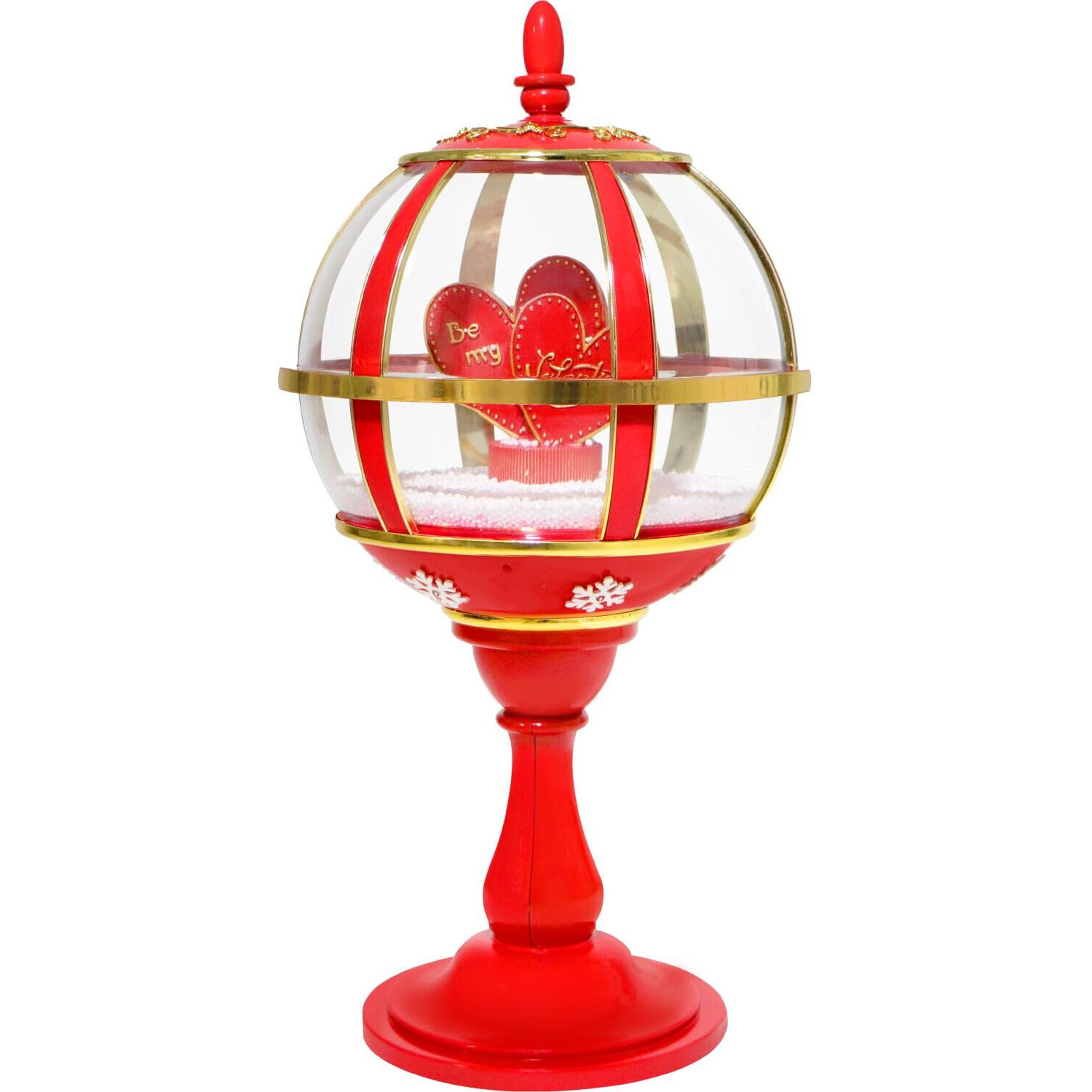 23 in Valentines day tabletop lamp with lights and music
