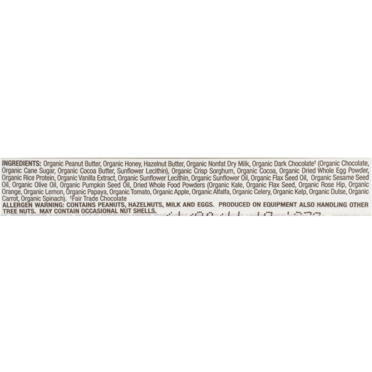 Perfect Bar - Bar Chocolate Hazelnut - Case Of 8 - 2.2 Oz