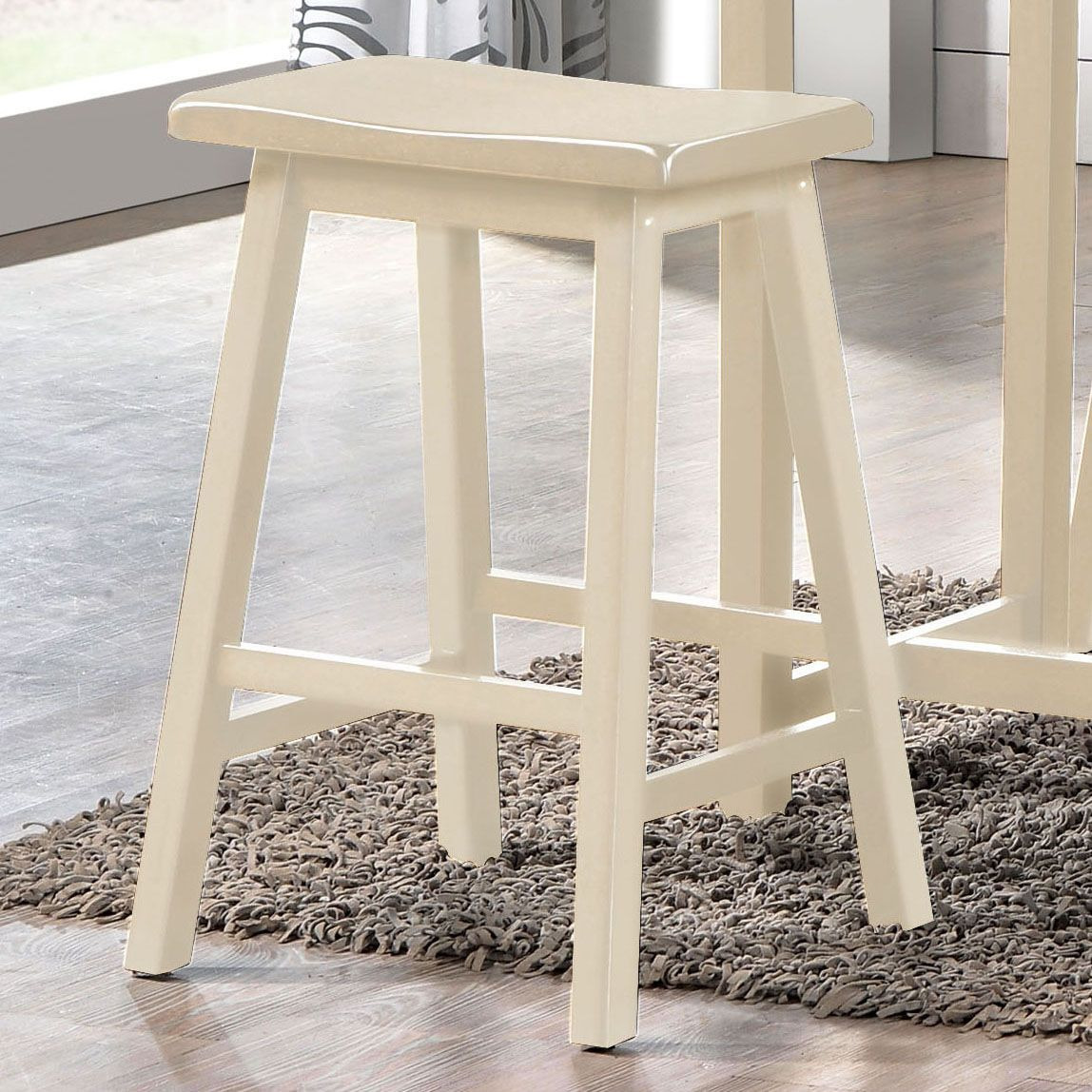 Buttermilk 3-piece Counter Height Set with Shelves