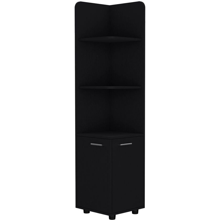 Freestanding Cabinet Kairatu , Bathroom, Black
