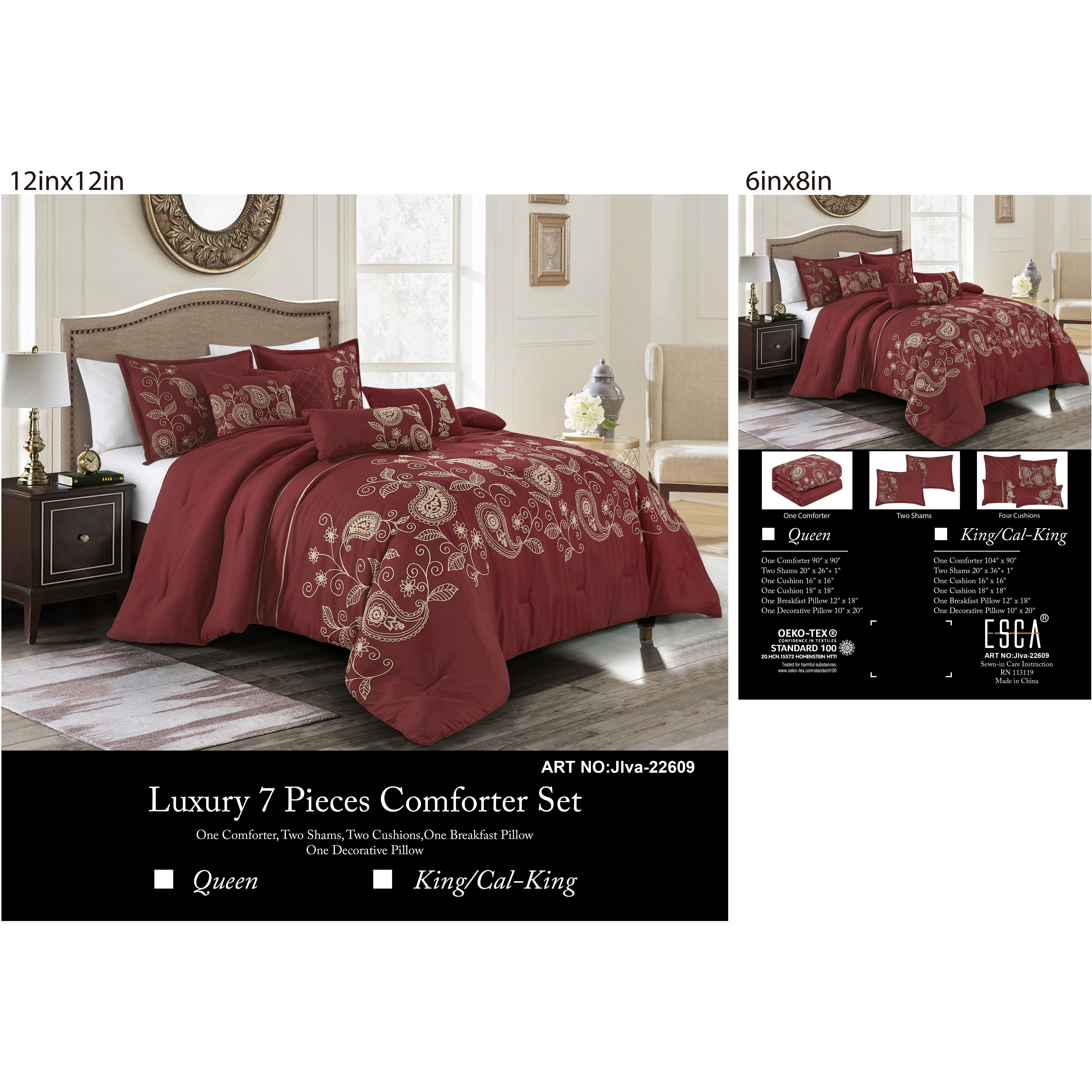 Jlva 7PC COMFORTER SET