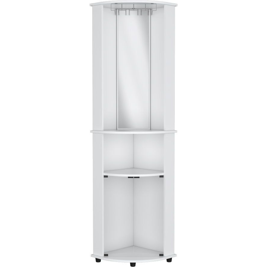 Corner Bar Cabinet Rialto, Living Room, White