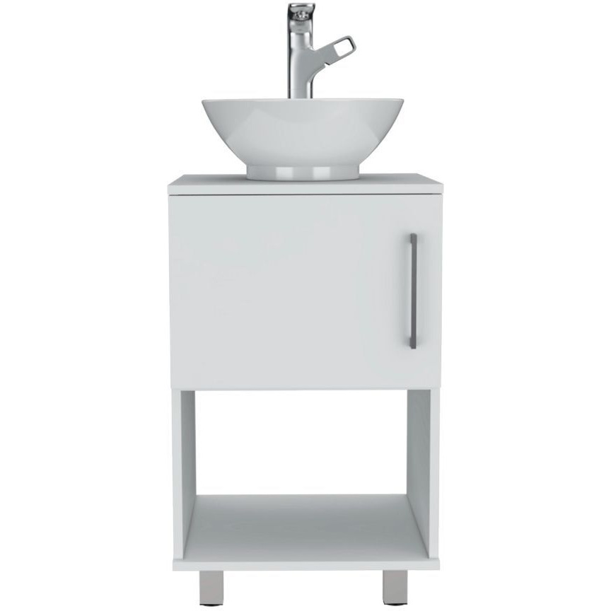 White 2 Piece Bathroom Set