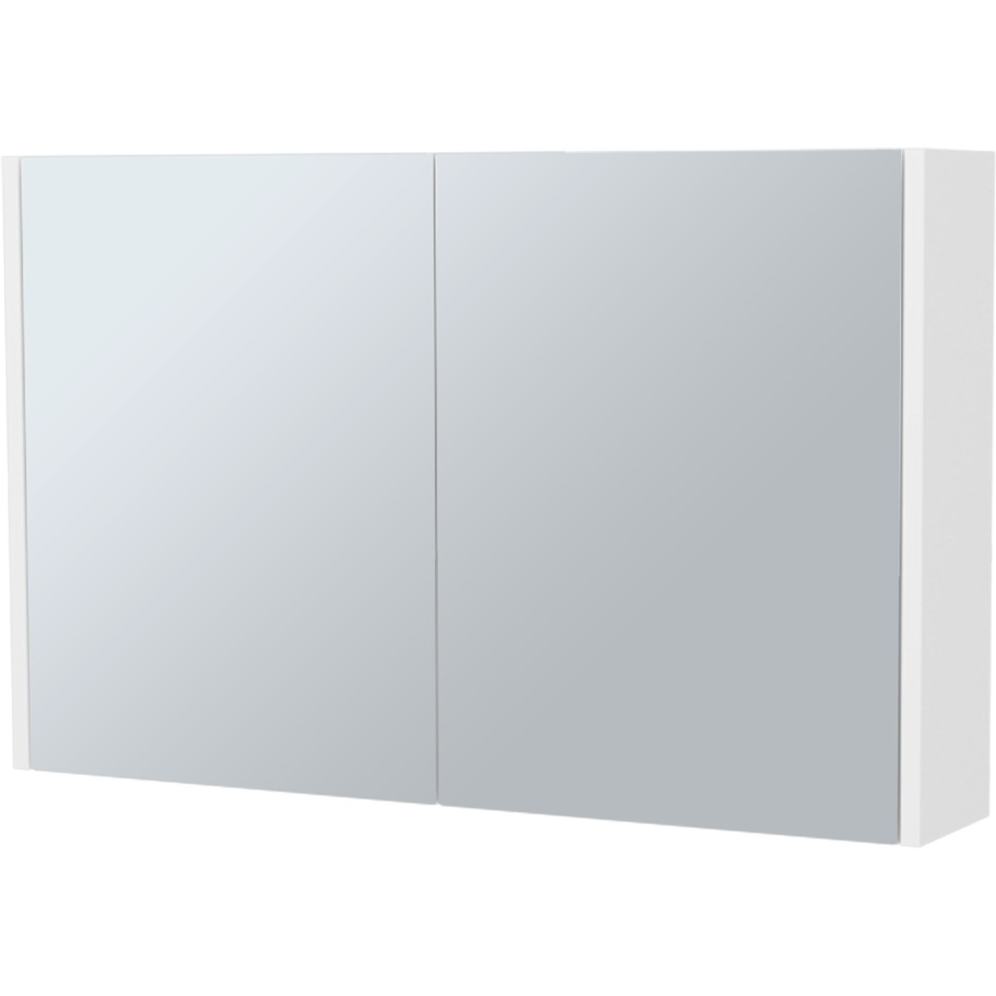 McNary Medicine Cabinet With Included Mirrors And 2 Doors, White