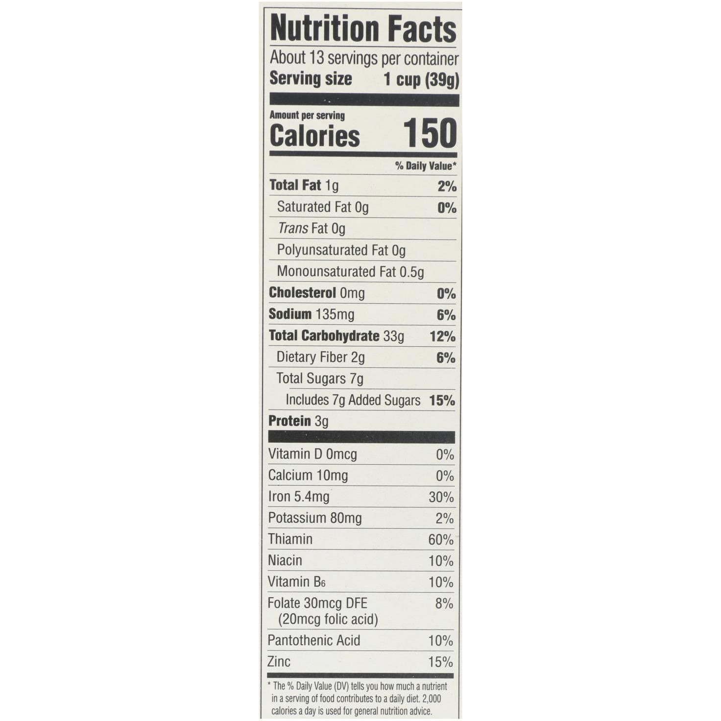 Mom's Best Naturals Oats And Honey Blend - Case Of 14 - 18 Oz.