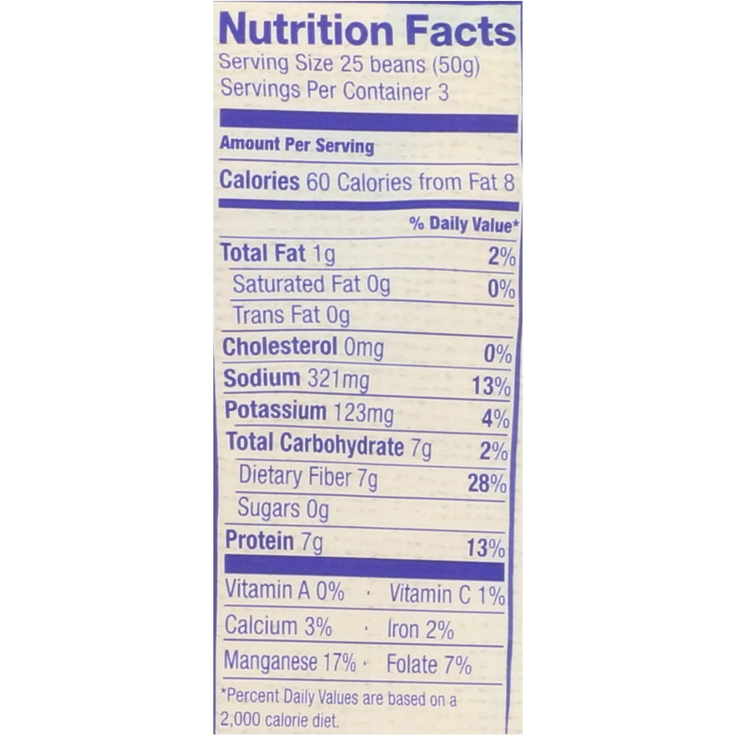 Brami Lupini Snack - Sea Salt - Case Of 8 - 5.3 Oz.