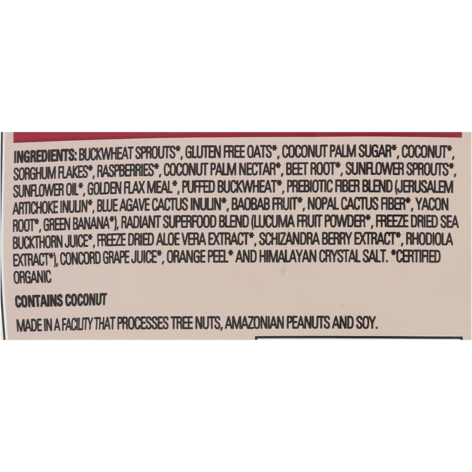 Living Intentions Activated Superfood Cereal - Case Of 6 - 9 Oz