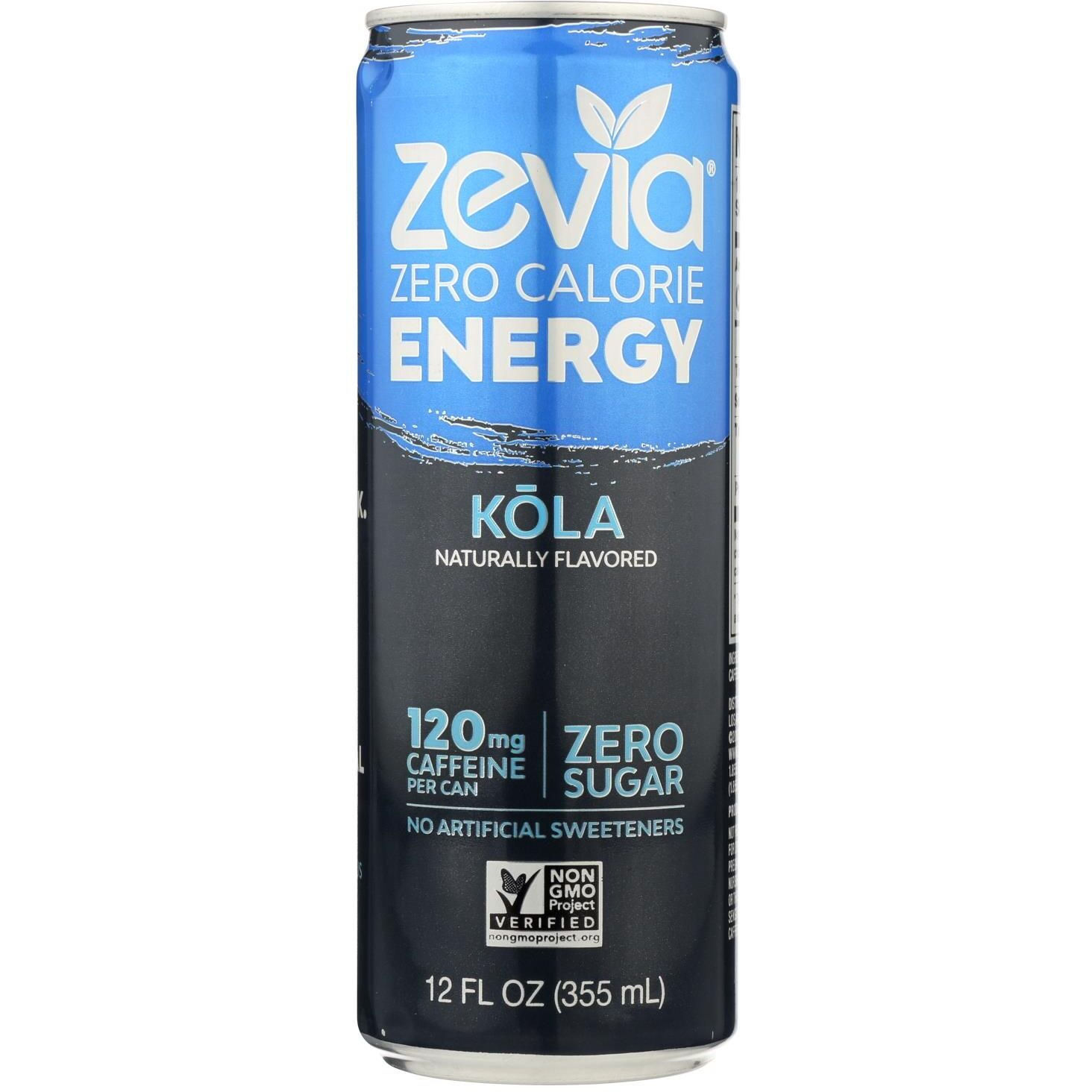 Zevia Zero Calorie Energy Drink - Cola - Case Of 12 - 12 Fl Oz
