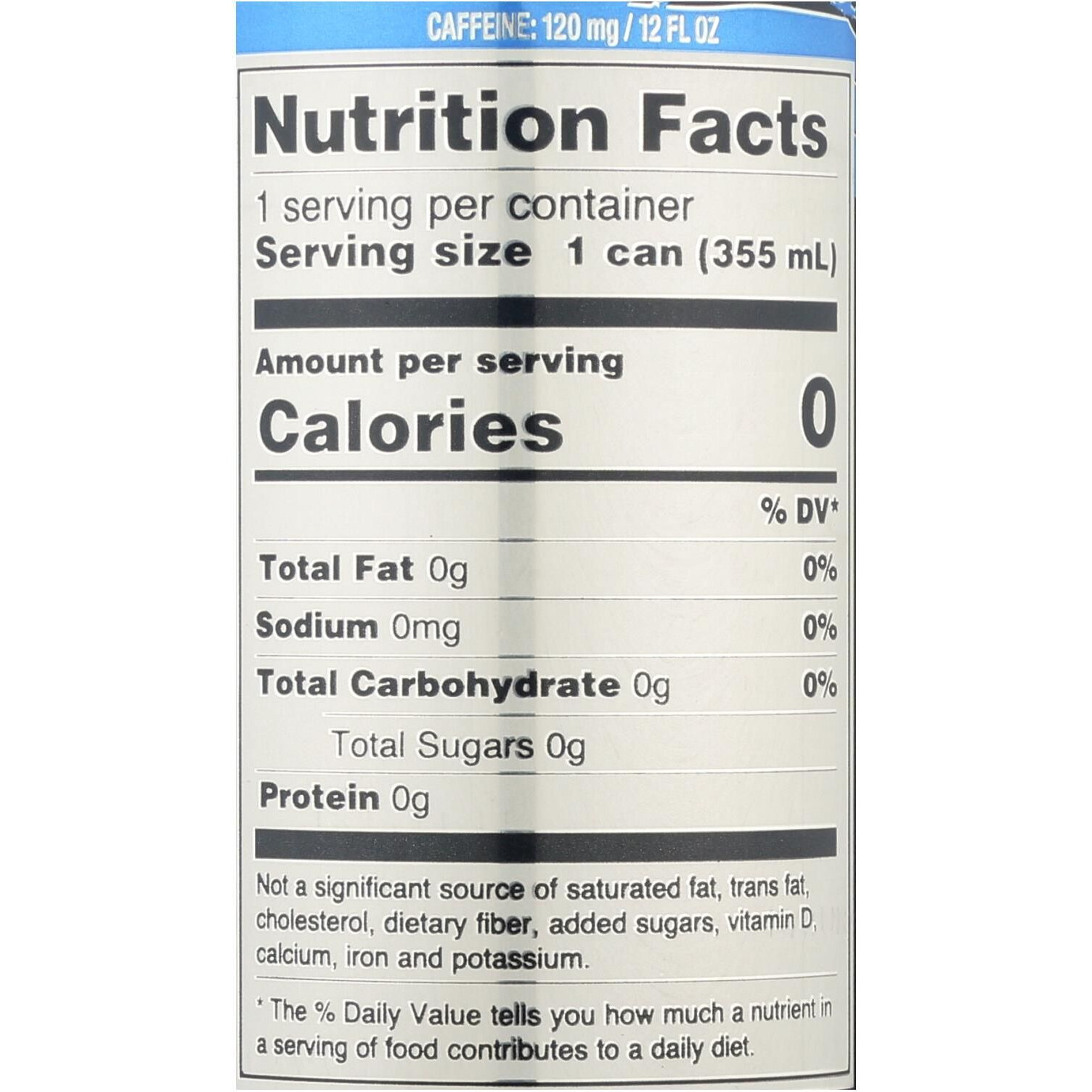 Zevia Zero Calorie Energy Drink - Cola - Case Of 12 - 12 Fl Oz