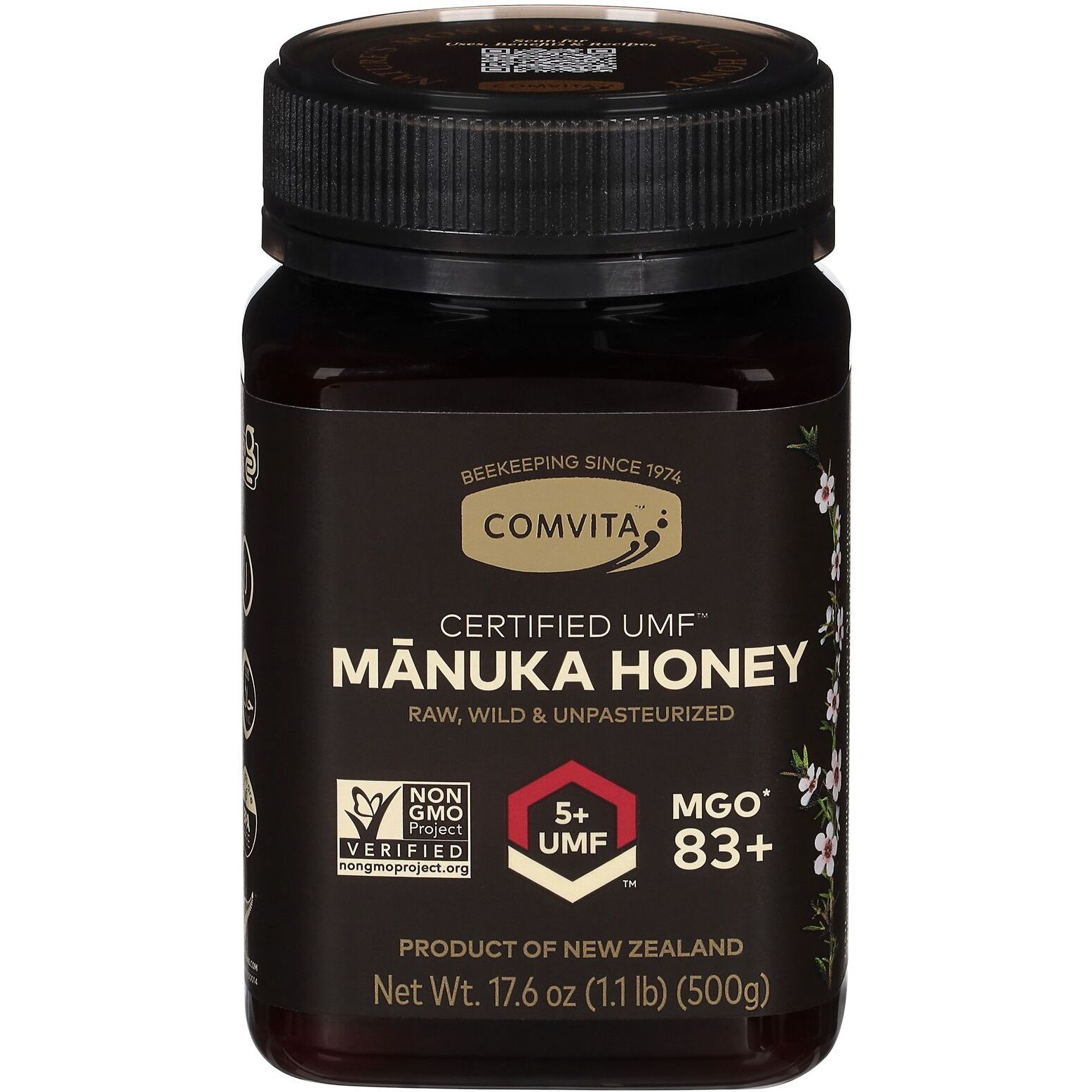 Comvita - Honey Manuka Ultra Manuka Factor 5+ Raw - 1 Each-17.6 Ounces