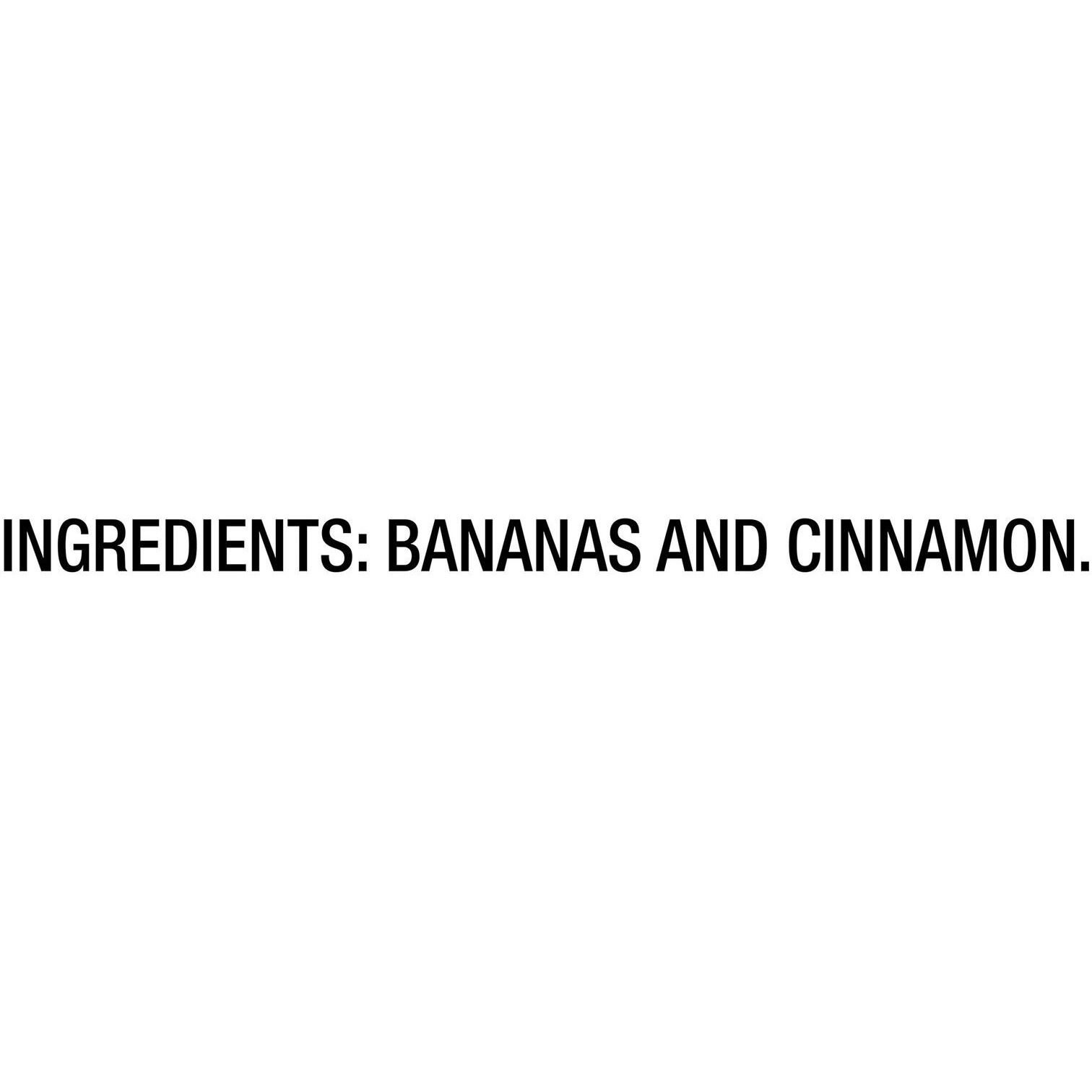 Bare Fruit - Banana Chips Cinnamon - Case Of 12 - 2.7 Ounces