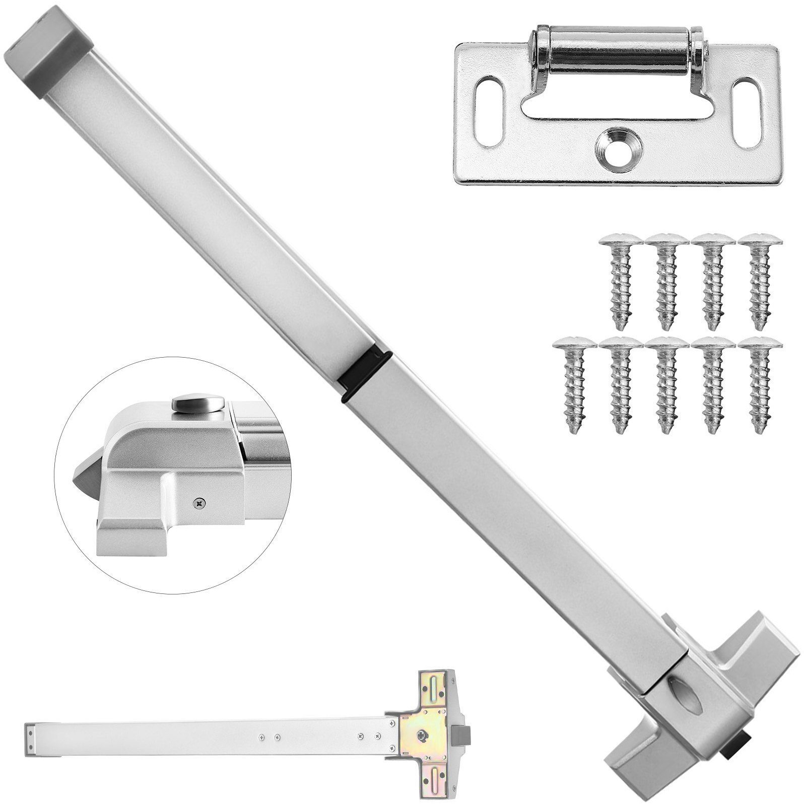 Door Push Bar Panic Exit Device Stoving Vanrish Emergency Lock Made 400 Series.