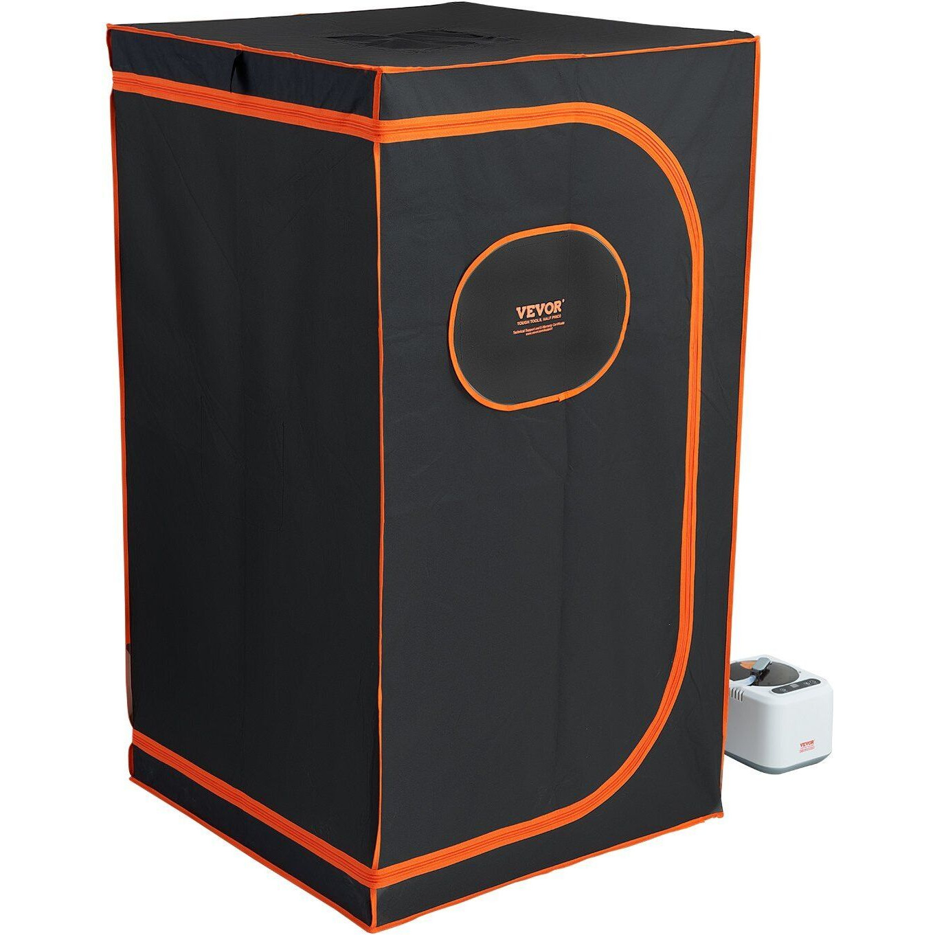 VEVOR Portable Steam Sauna Tent Full Size, 1000W Personal Sauna Blanket Kit for Home Spa, Detoxify & Soothing Heated Body Therapy, Time & Temperature Remote Control With Floor Mat
