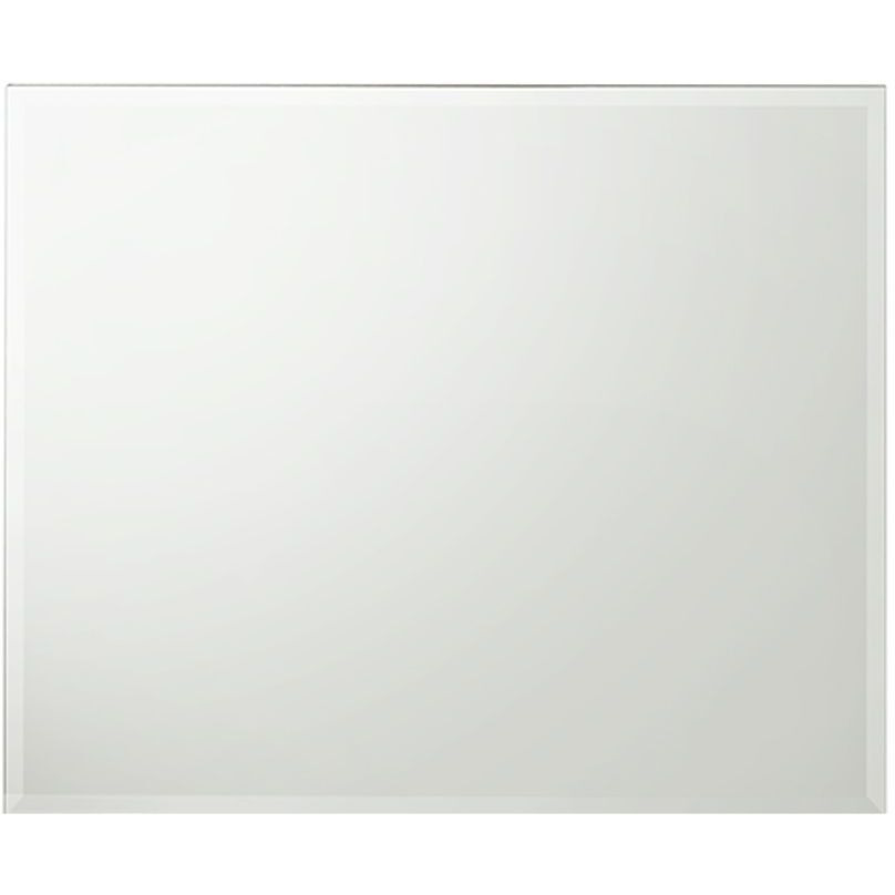Olivia Contemporary Style Mirror Made with Wood in White