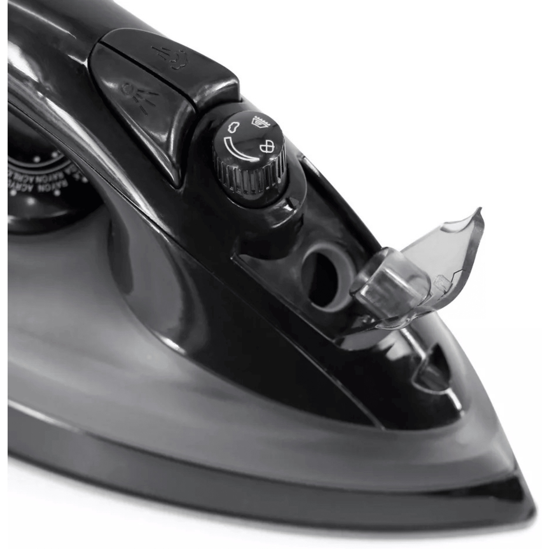 Impress Mid-Size Cord-Rewind Iron with Non-Stick Spray and Burst