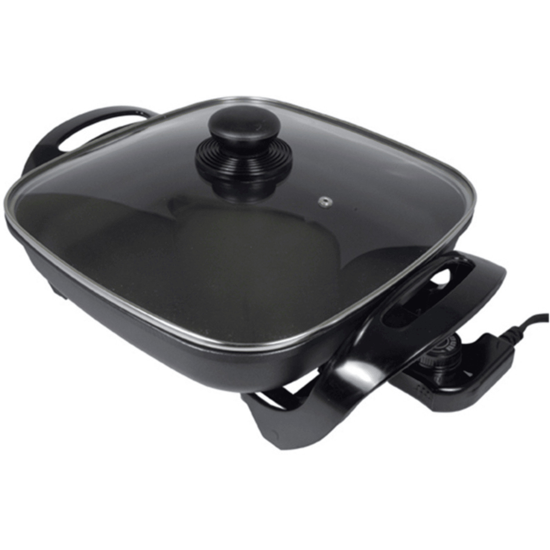 Better Chef 12" Non-Stick Electric Skillet with Glass Lid