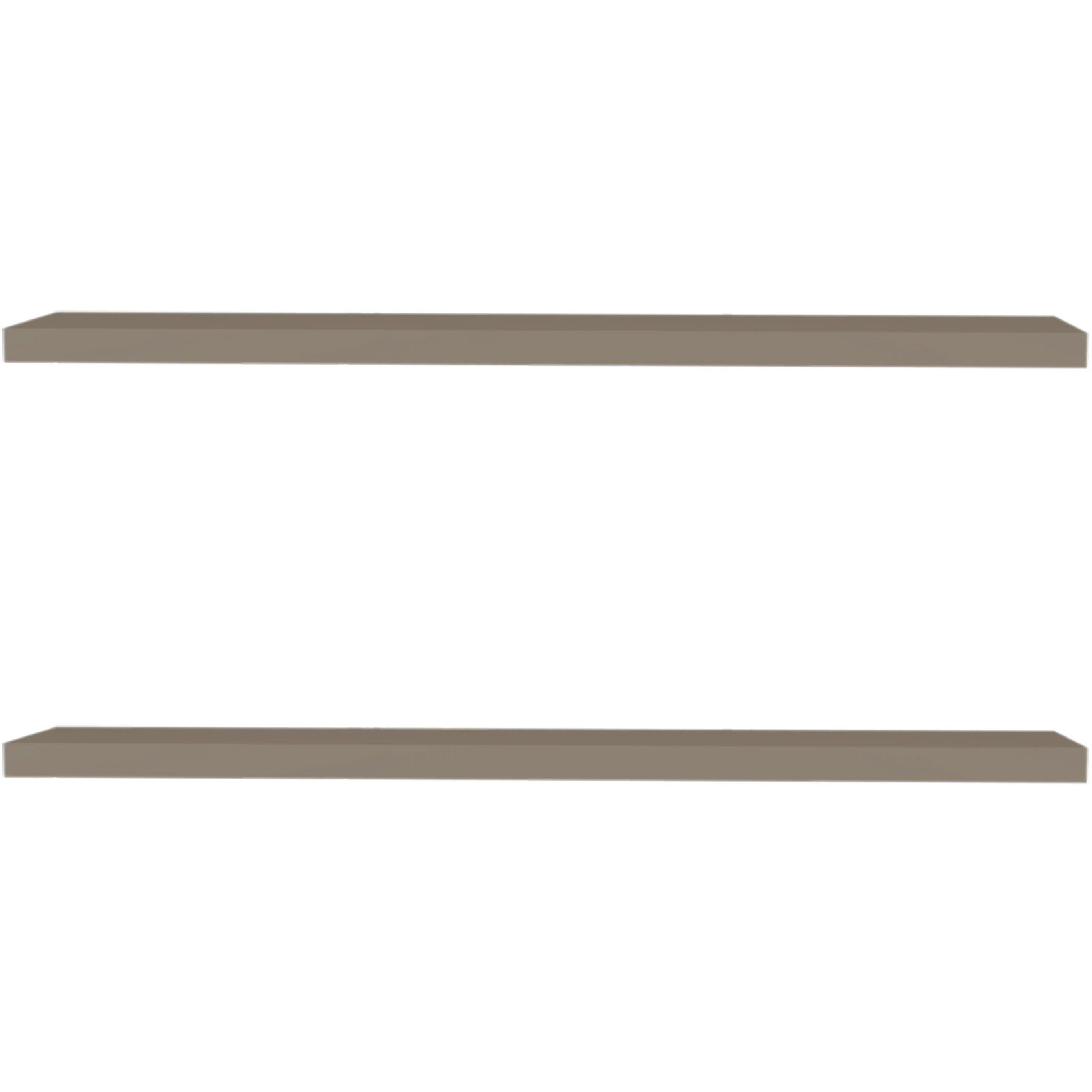 Taupe Floating Shelf
