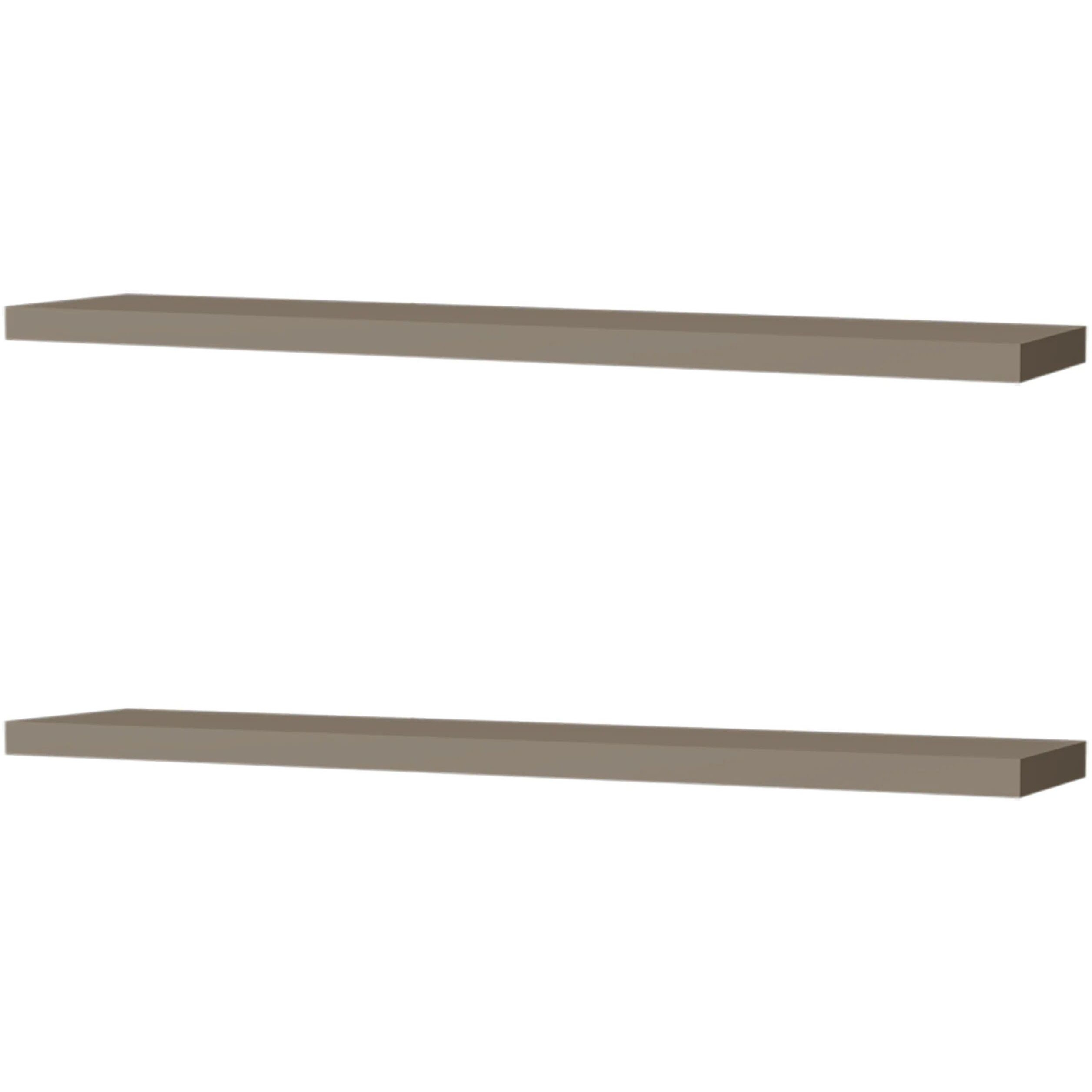 Taupe Floating Shelf