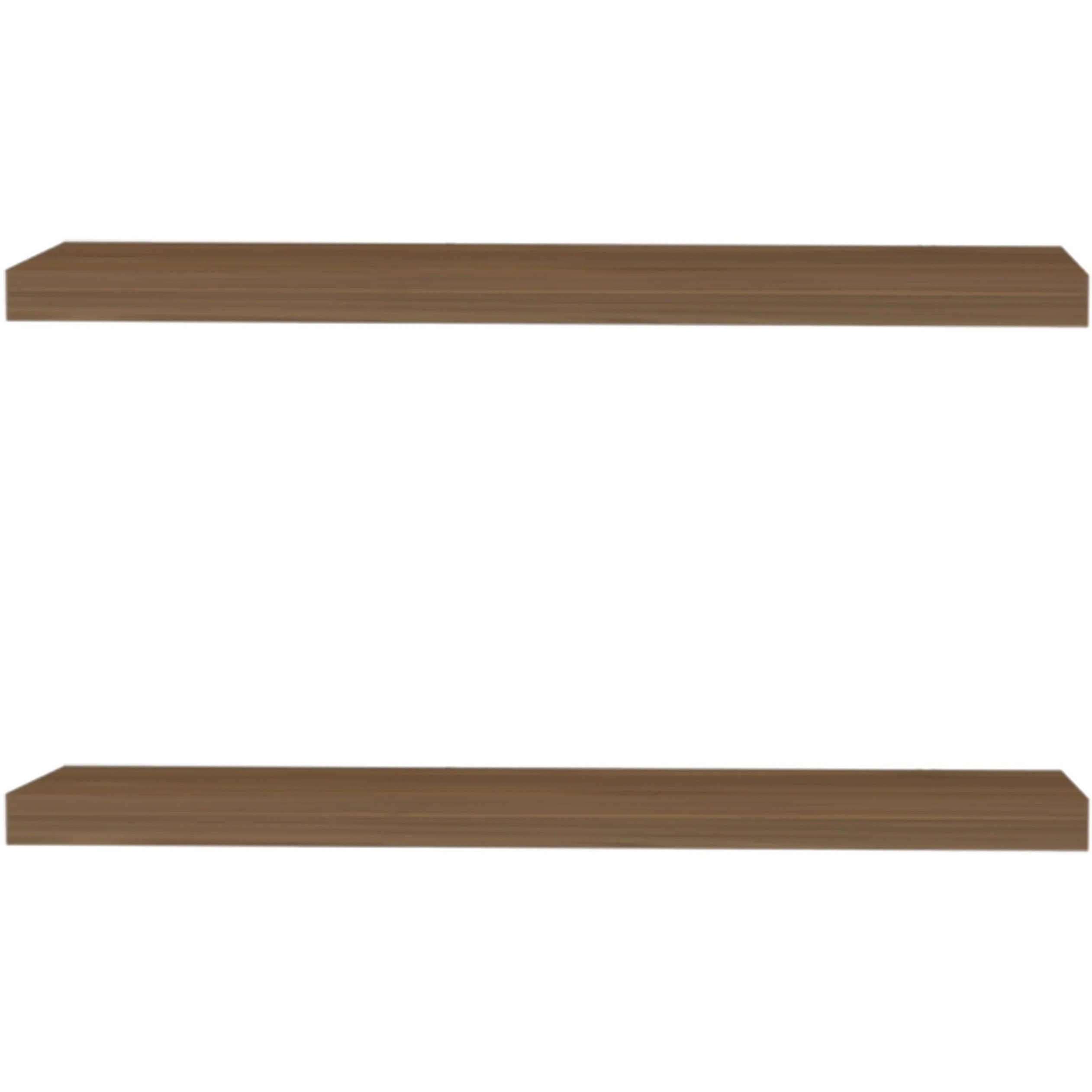 Mahogany Floating Shelf