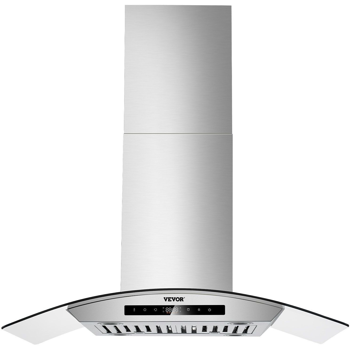 VEVOR 30" Wall Mount Range Hood Ceiling Mount Vent 800CFM Gesture & Touch Control
