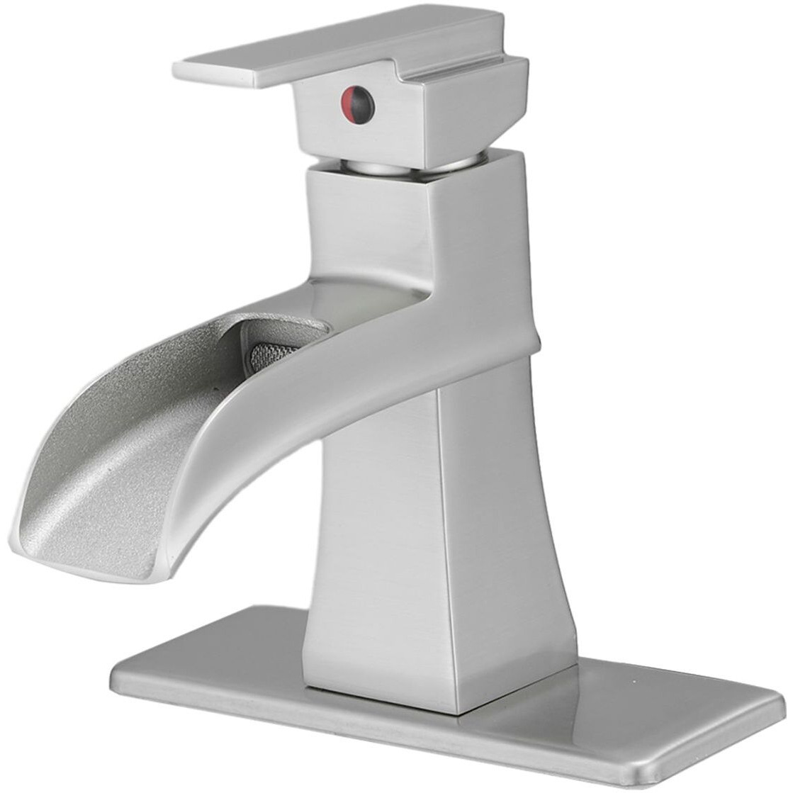 New Waterfall bathroom faucet, single handle bathroom sink faucet