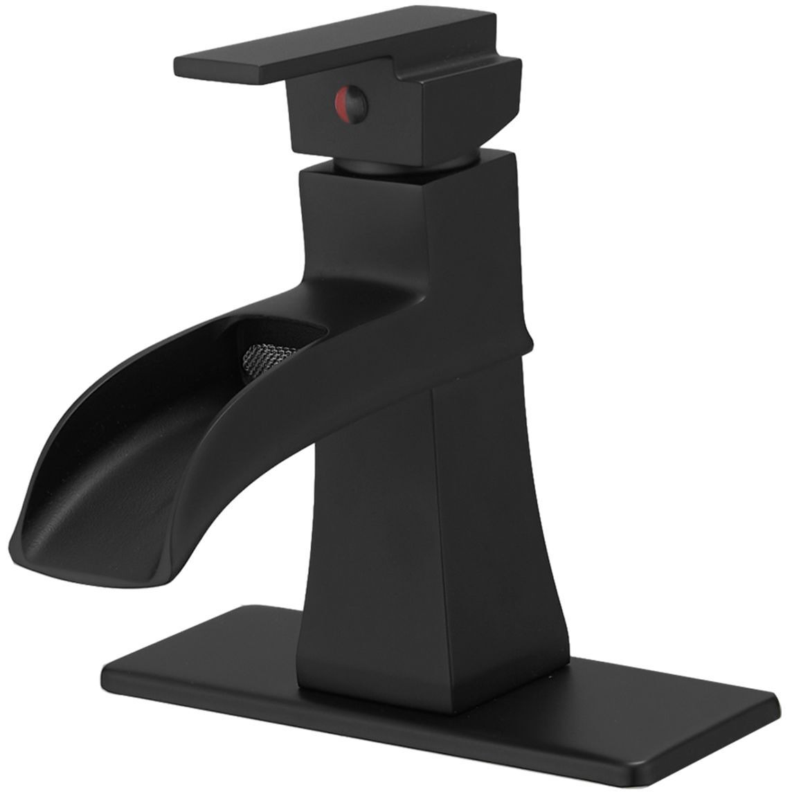 New Waterfall bathroom faucet, single handle bathroom sink faucet